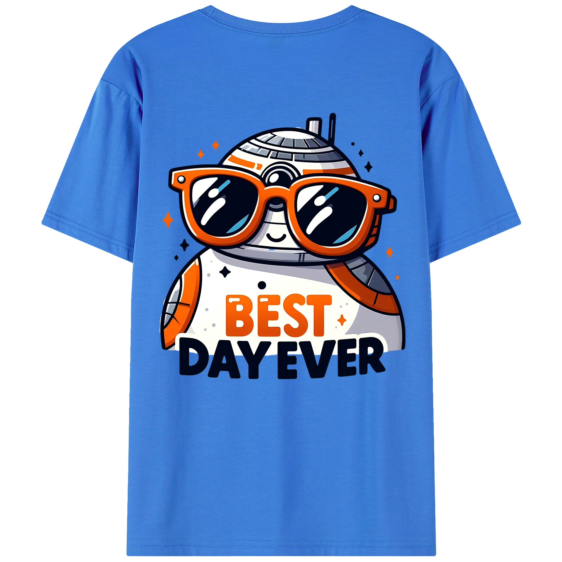 （画像用） スター・ウォーズ Star Wars 綿100％ メンズ半袖Tシャツ（バックプリント） 通気性