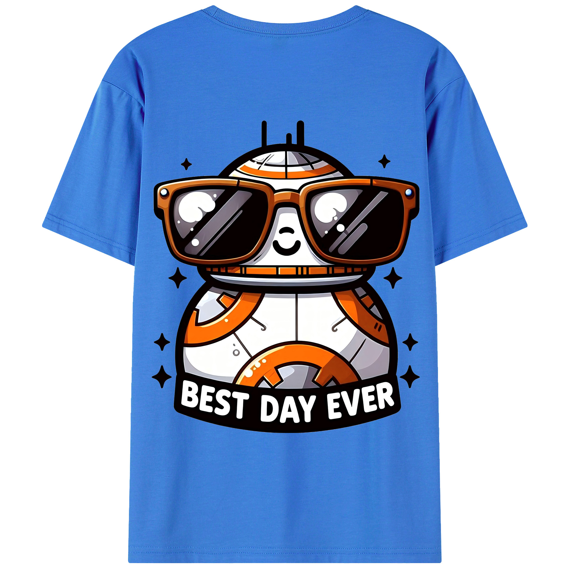 （画像用） スター・ウォーズ Star Wars 綿100％ メンズ半袖Tシャツ（バックプリント） 通気性