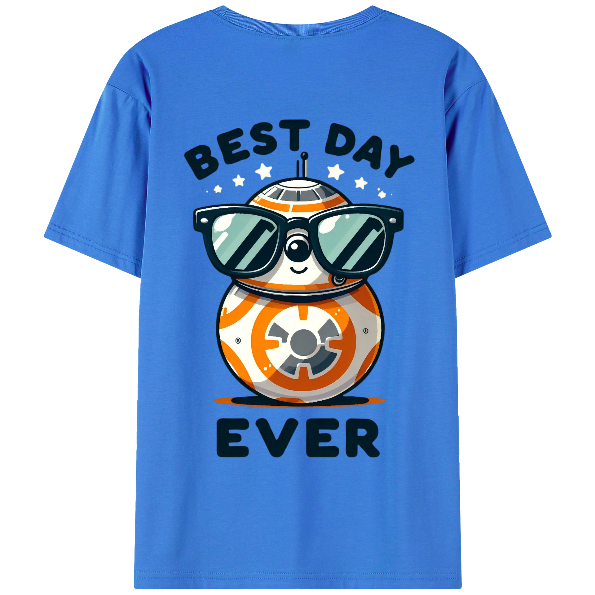 （画像用） スター・ウォーズ Star Wars 綿100％ メンズ半袖Tシャツ（バックプリント） 通気性