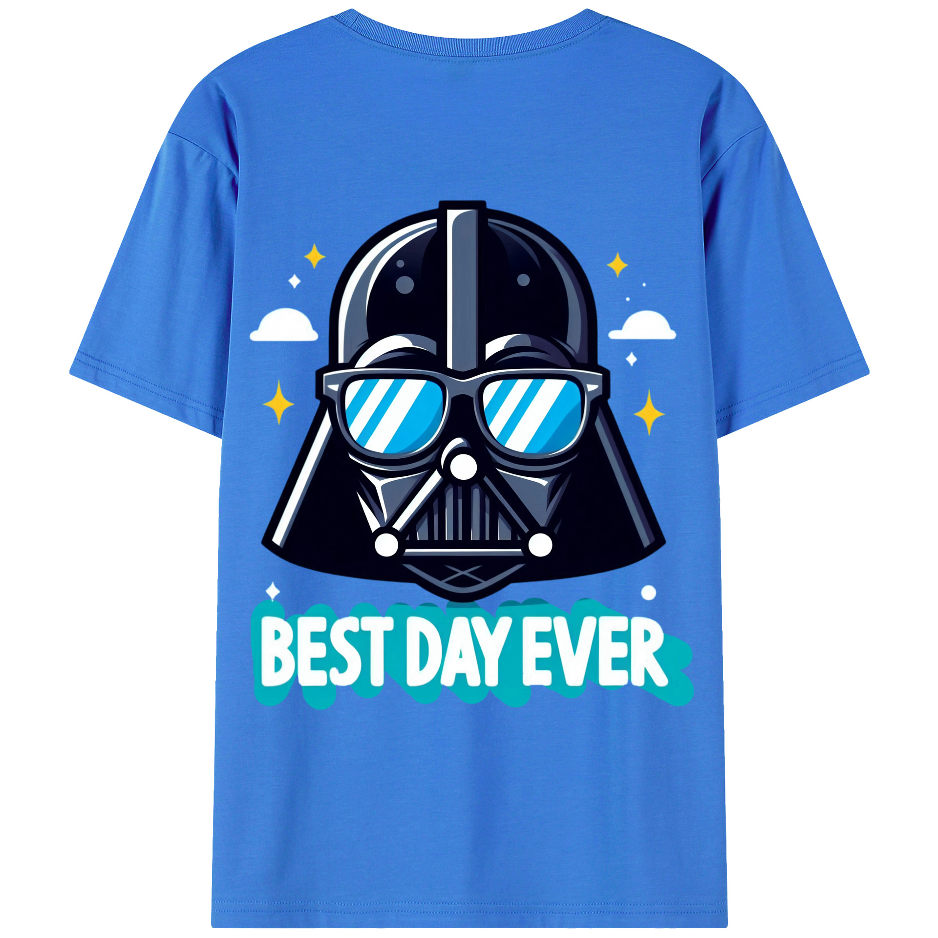 （画像用） スター・ウォーズ Star Wars 綿100％ メンズ半袖Tシャツ（バックプリント） 通気性