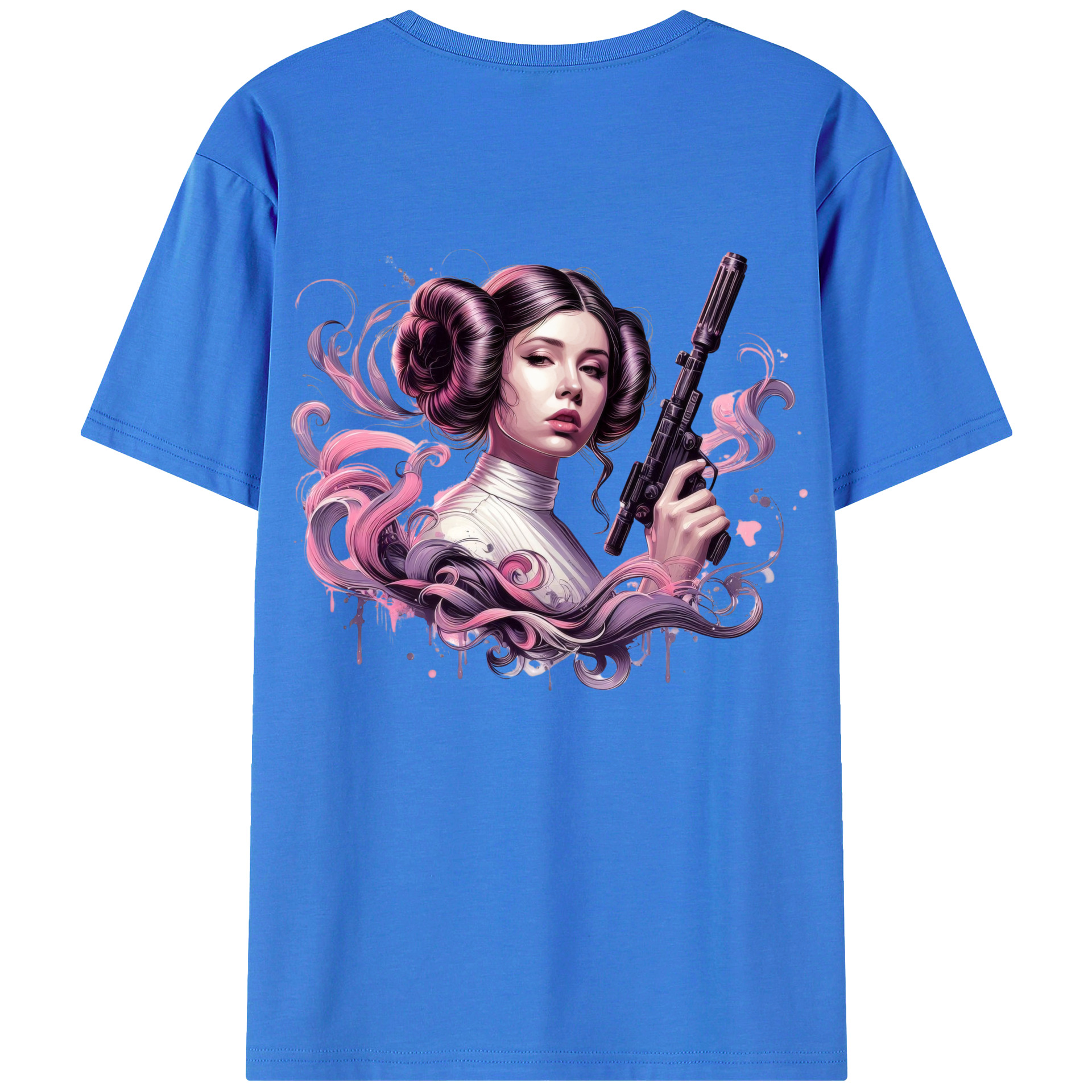 （画像用） スター・ウォーズ Star Wars 綿100％ メンズ半袖Tシャツ（バックプリント） 通気性