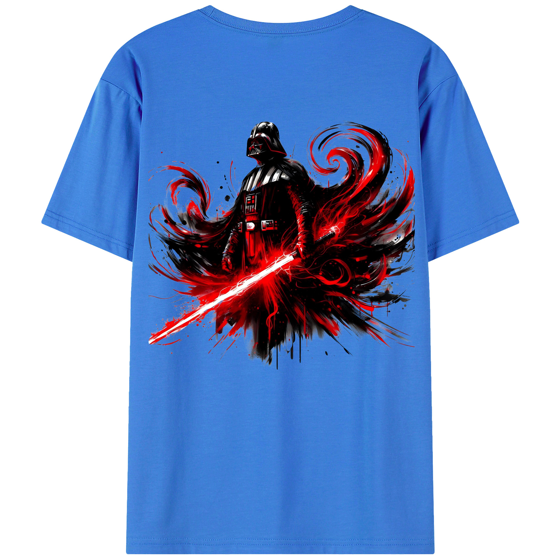 （画像用） スター・ウォーズ Star Wars 綿100％ メンズ半袖Tシャツ（バックプリント） 通気性