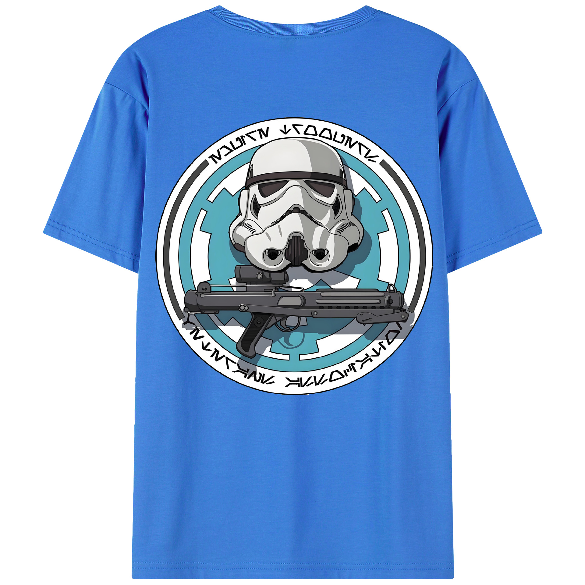 （画像用） スター・ウォーズ Star Wars 綿100％ メンズ半袖Tシャツ（バックプリント） 通気性