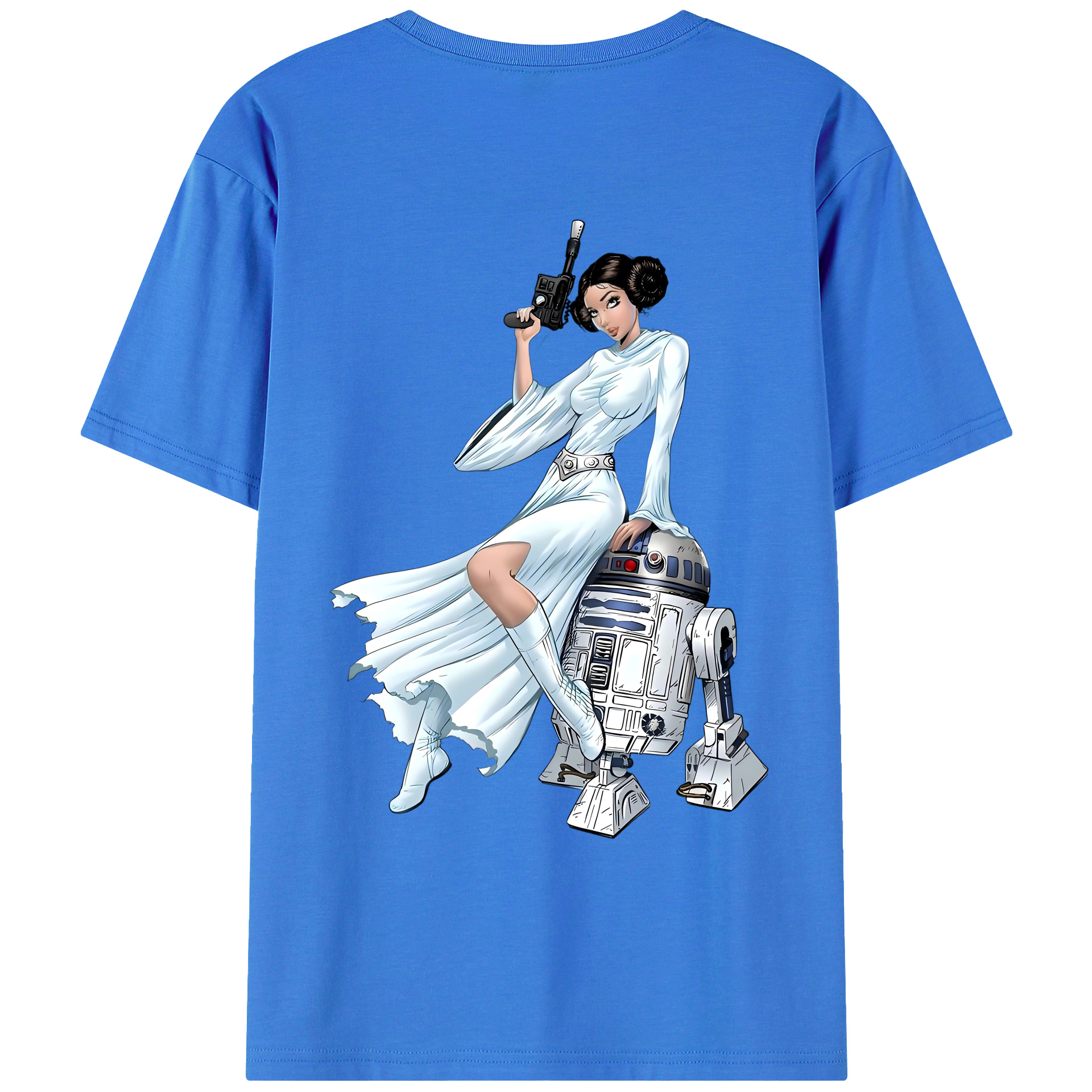 （画像用） スター・ウォーズ Star Wars 綿100％ メンズ半袖Tシャツ（バックプリント） 通気性