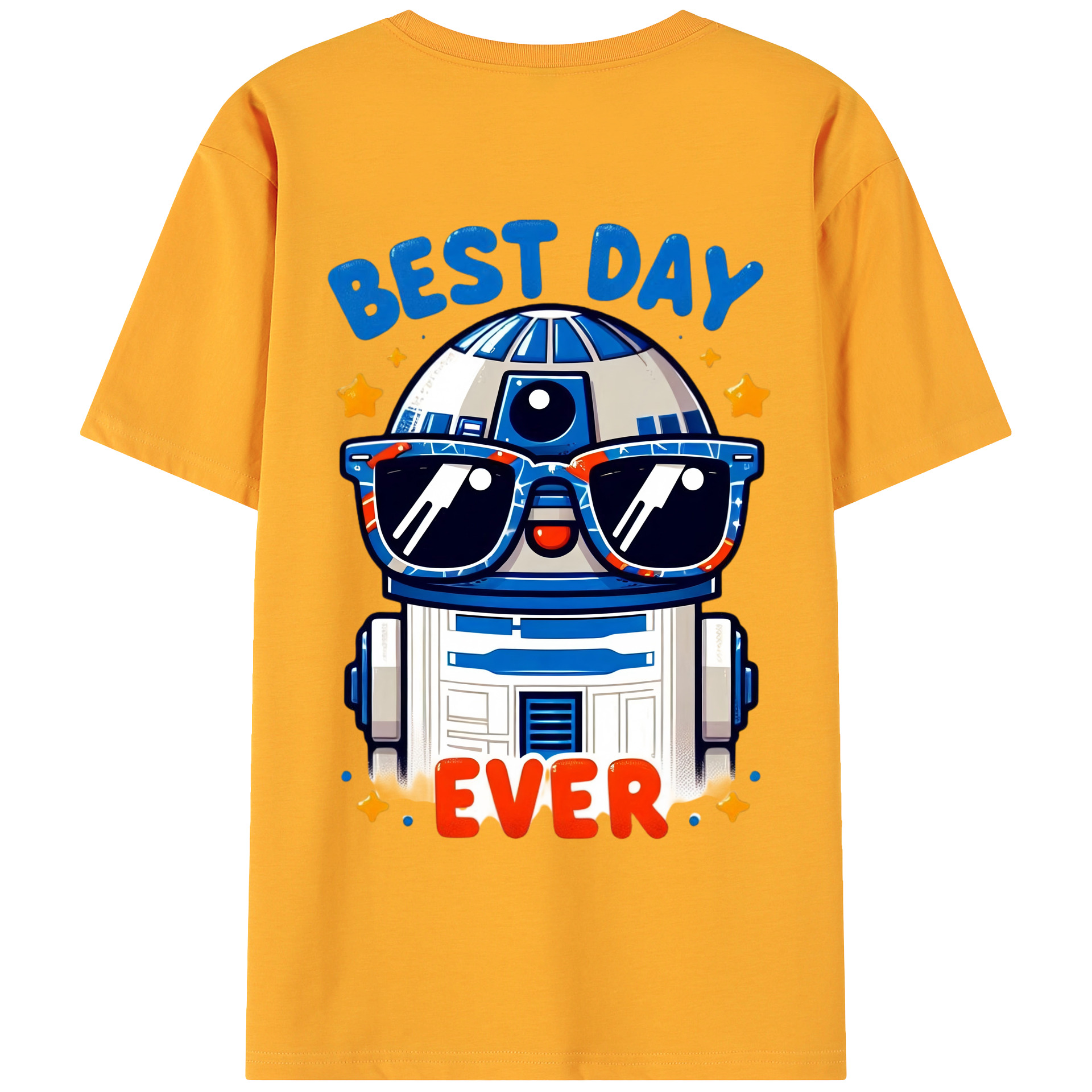 （画像用） スター・ウォーズ Star Wars 綿100％ メンズ半袖Tシャツ（バックプリント） 通気性