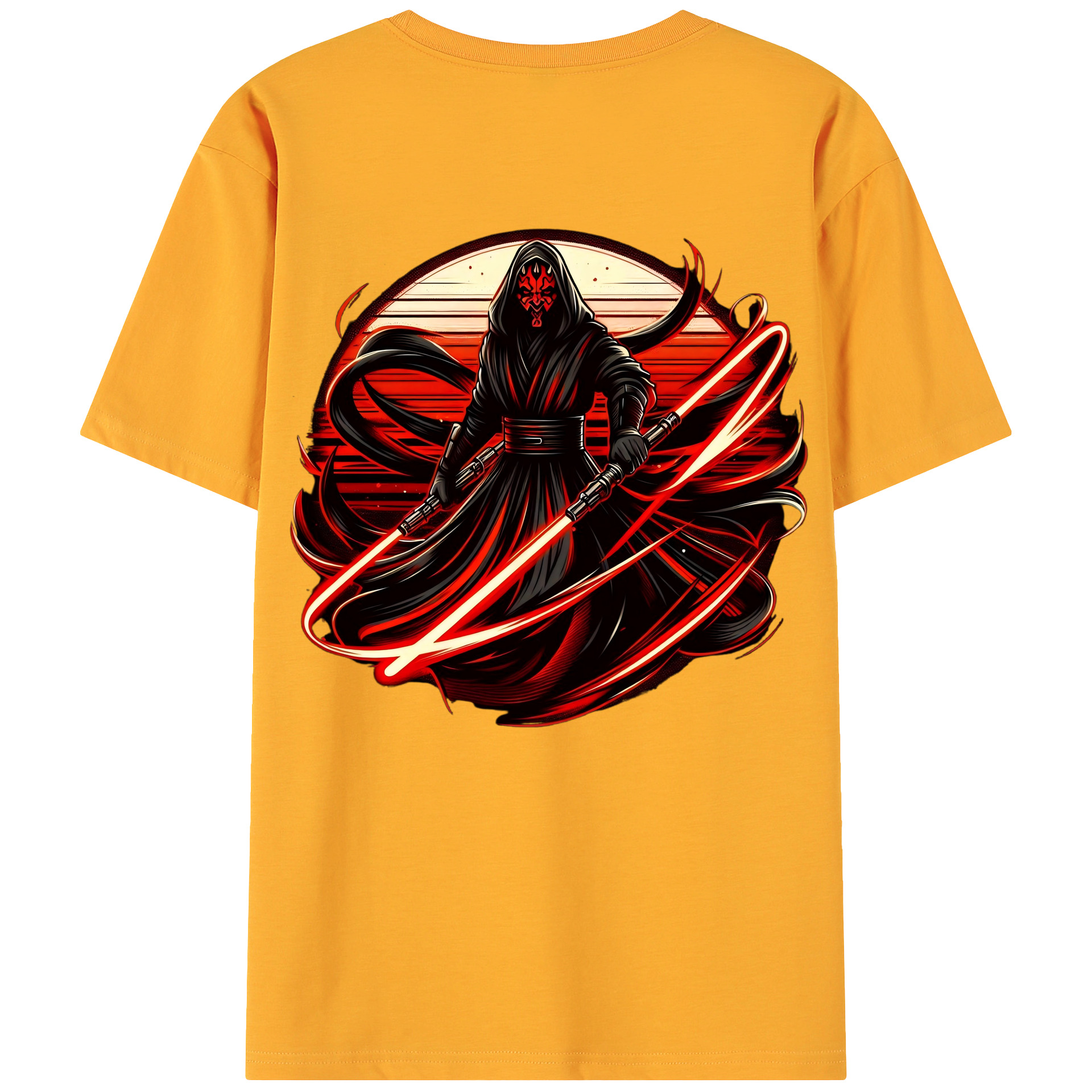 （画像用） スター・ウォーズ Star Wars 綿100％ メンズ半袖Tシャツ（バックプリント） 通気性