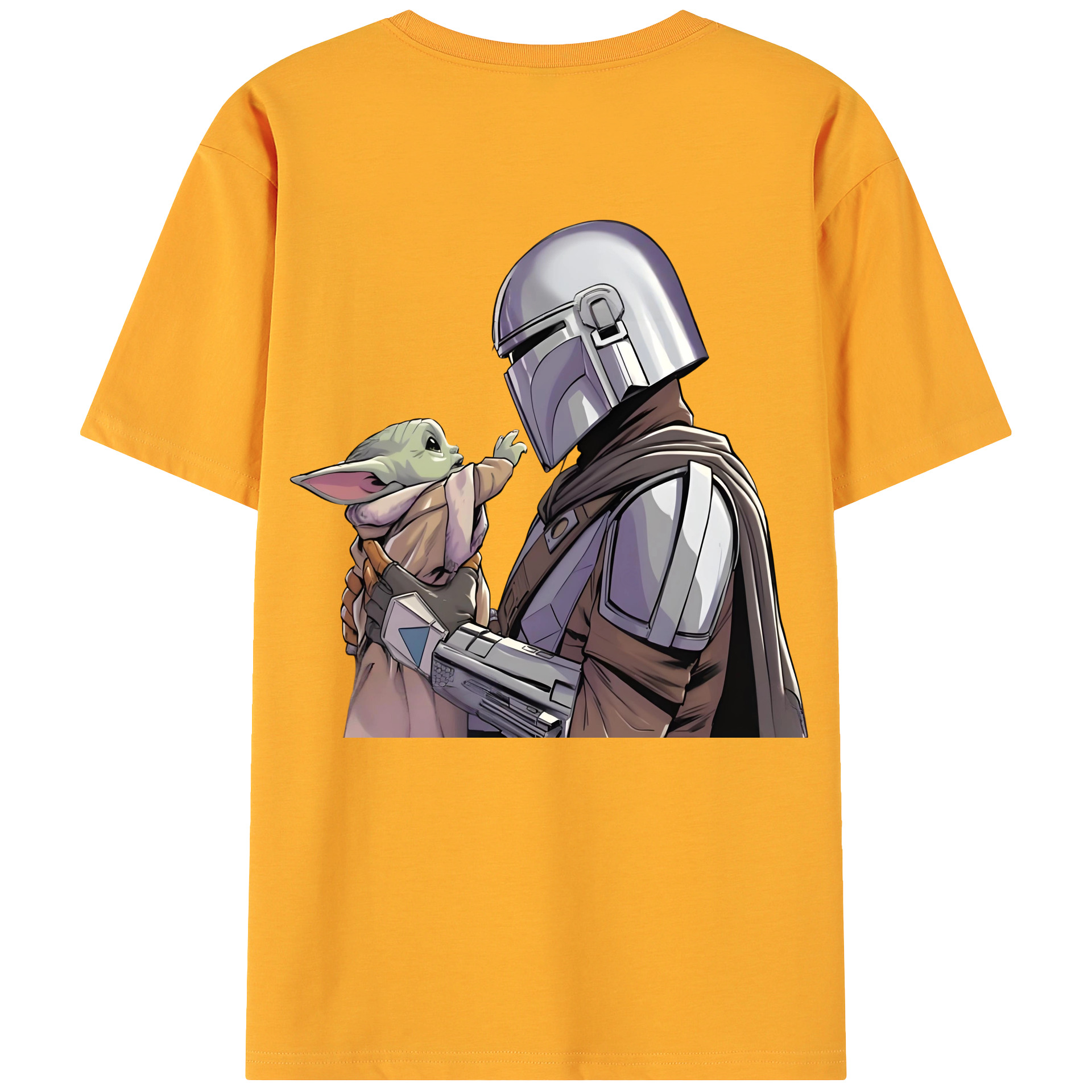 （画像用） スター・ウォーズ Star Wars 綿100％ メンズ半袖Tシャツ（バックプリント） 通気性