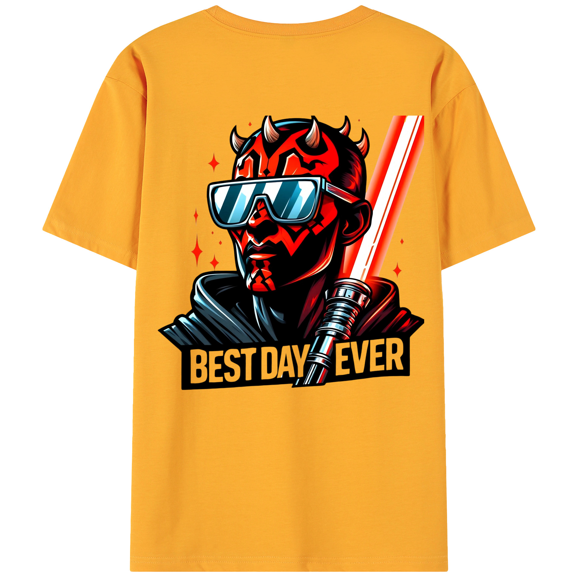 （画像用） スター・ウォーズ Star Wars 綿100％ メンズ半袖Tシャツ（バックプリント） 通気性