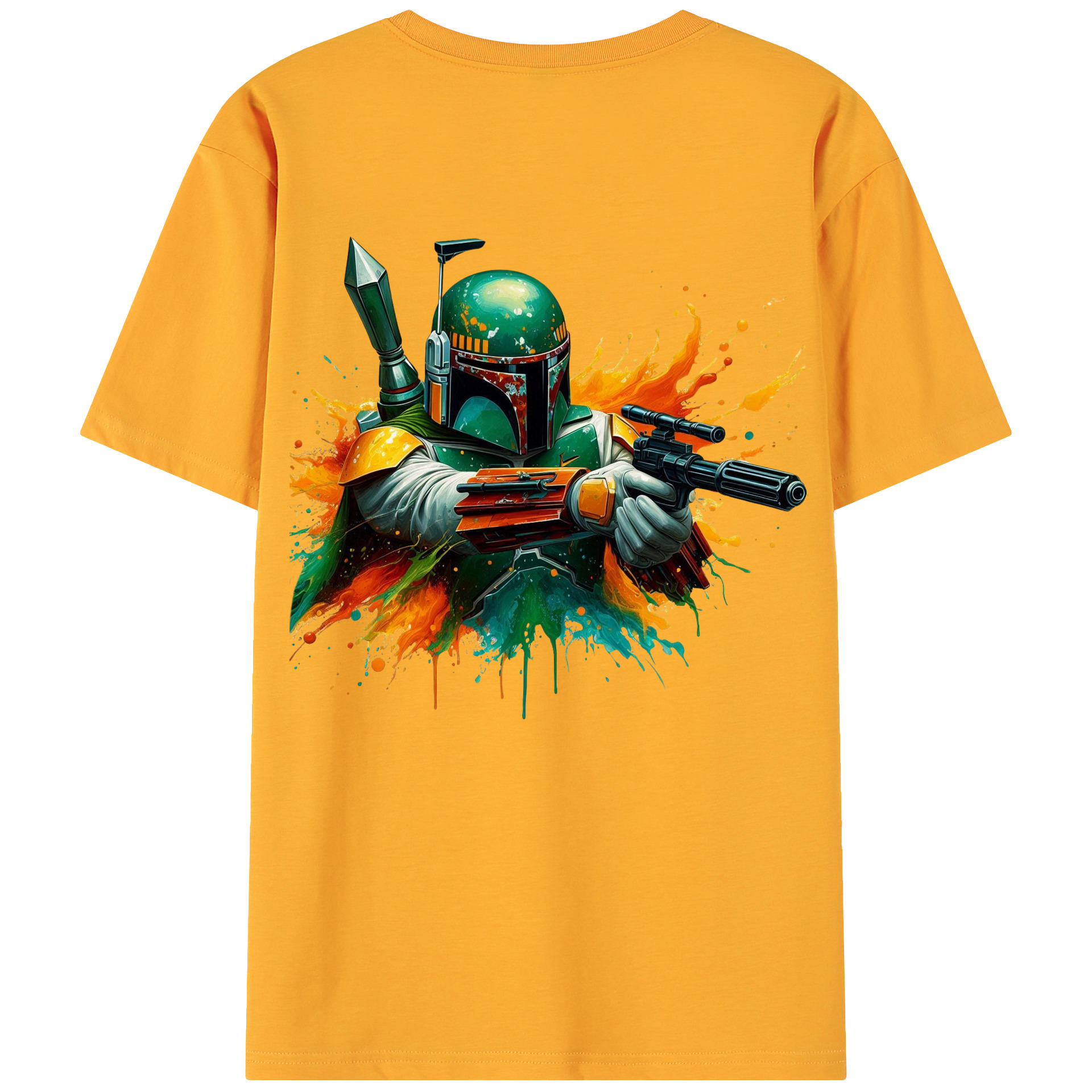 （画像用） スター・ウォーズ Star Wars 綿100％ メンズ半袖Tシャツ（バックプリント） 通気性