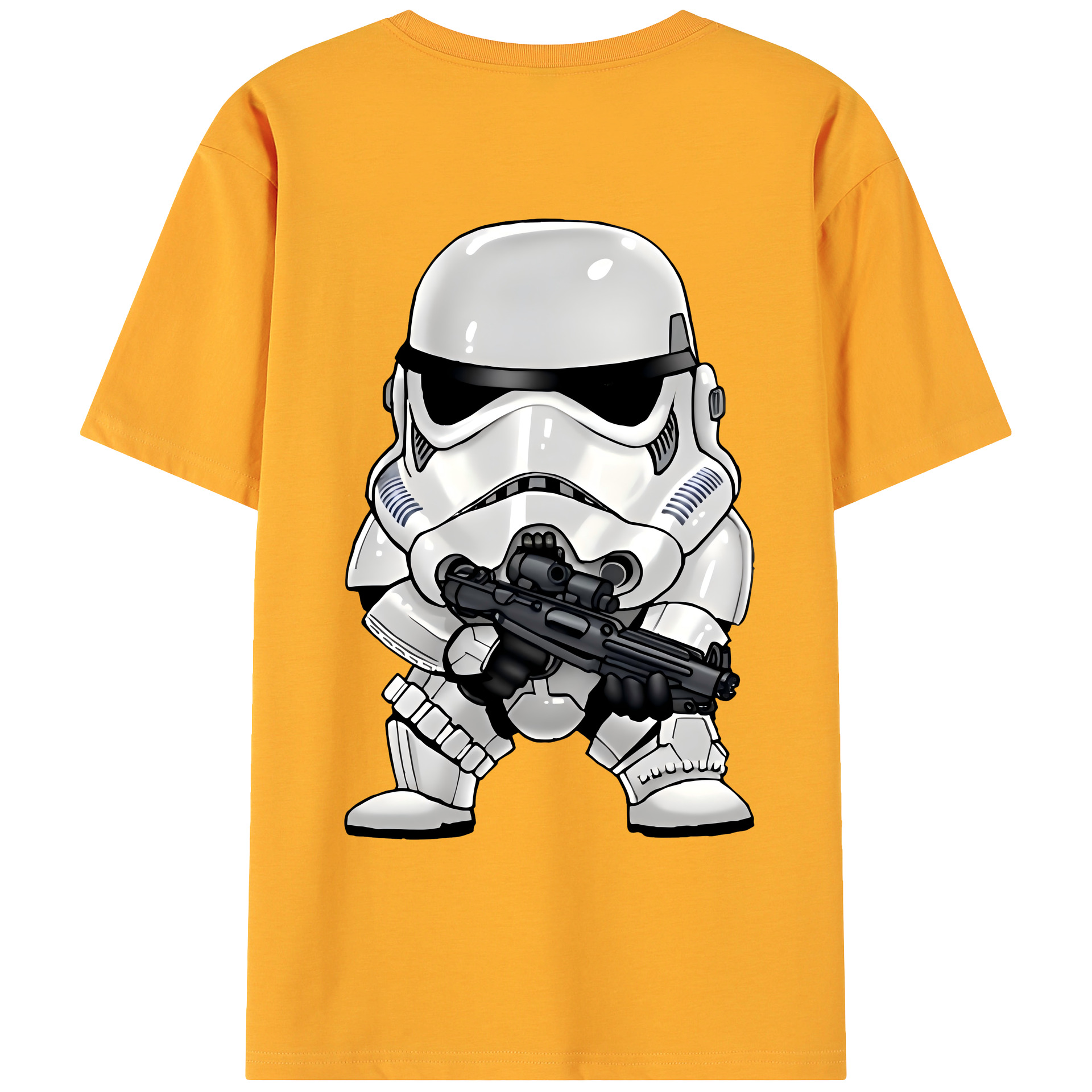 （画像用） スター・ウォーズ Star Wars 綿100％ メンズ半袖Tシャツ（バックプリント） 通気性