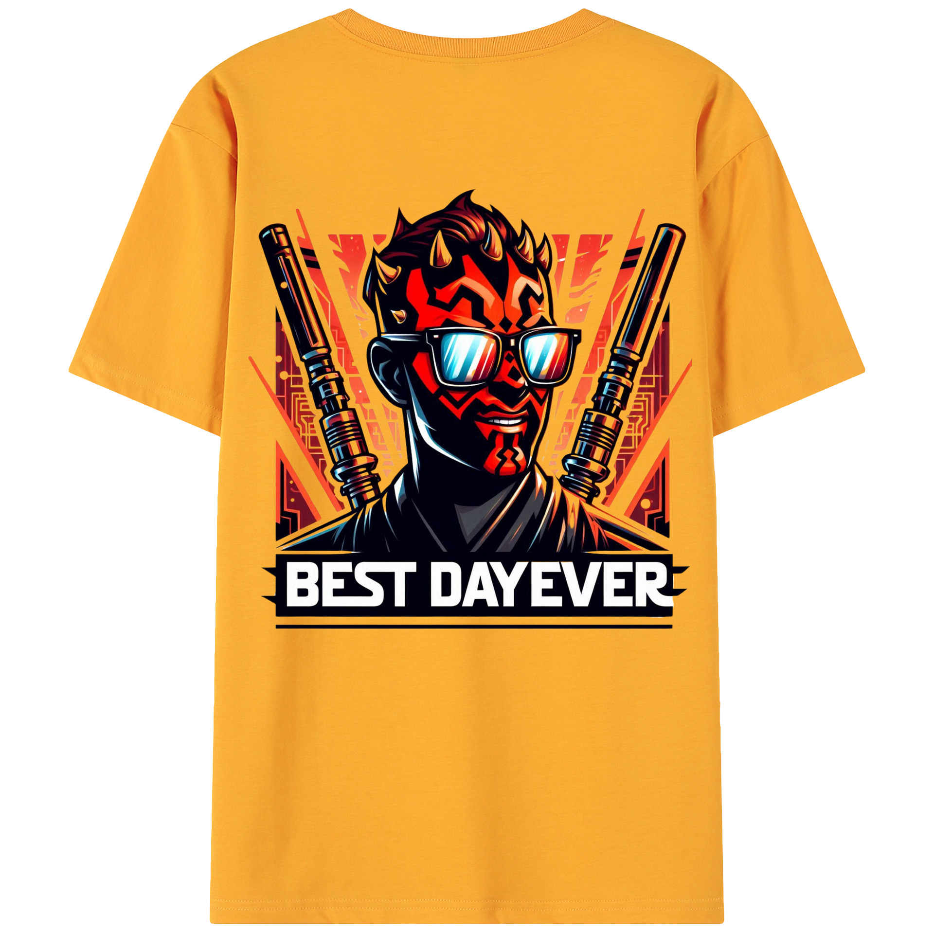 （画像用） スター・ウォーズ Star Wars 綿100％ メンズ半袖Tシャツ（バックプリント） 通気性