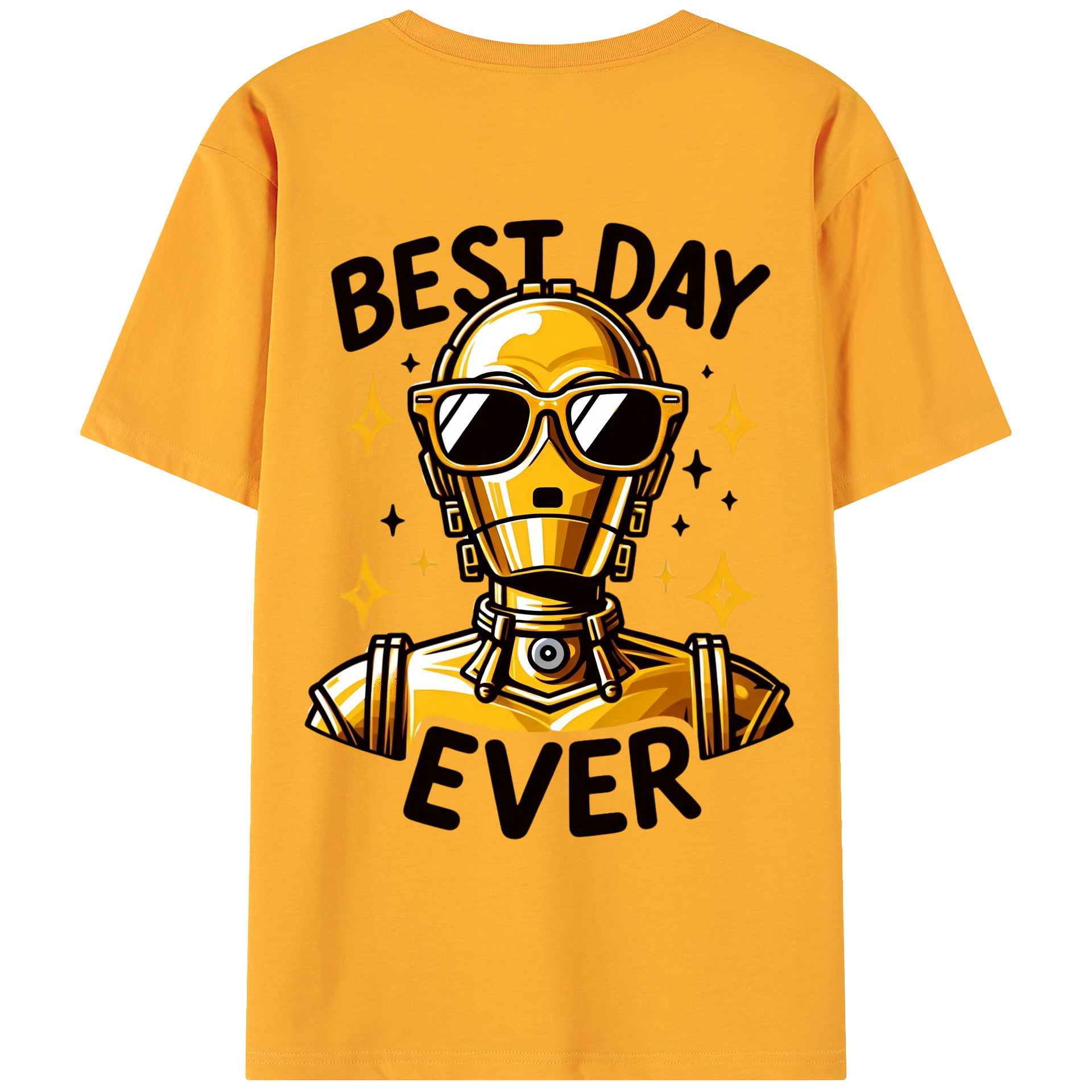（画像用） スター・ウォーズ Star Wars 綿100％ メンズ半袖Tシャツ（バックプリント） 通気性