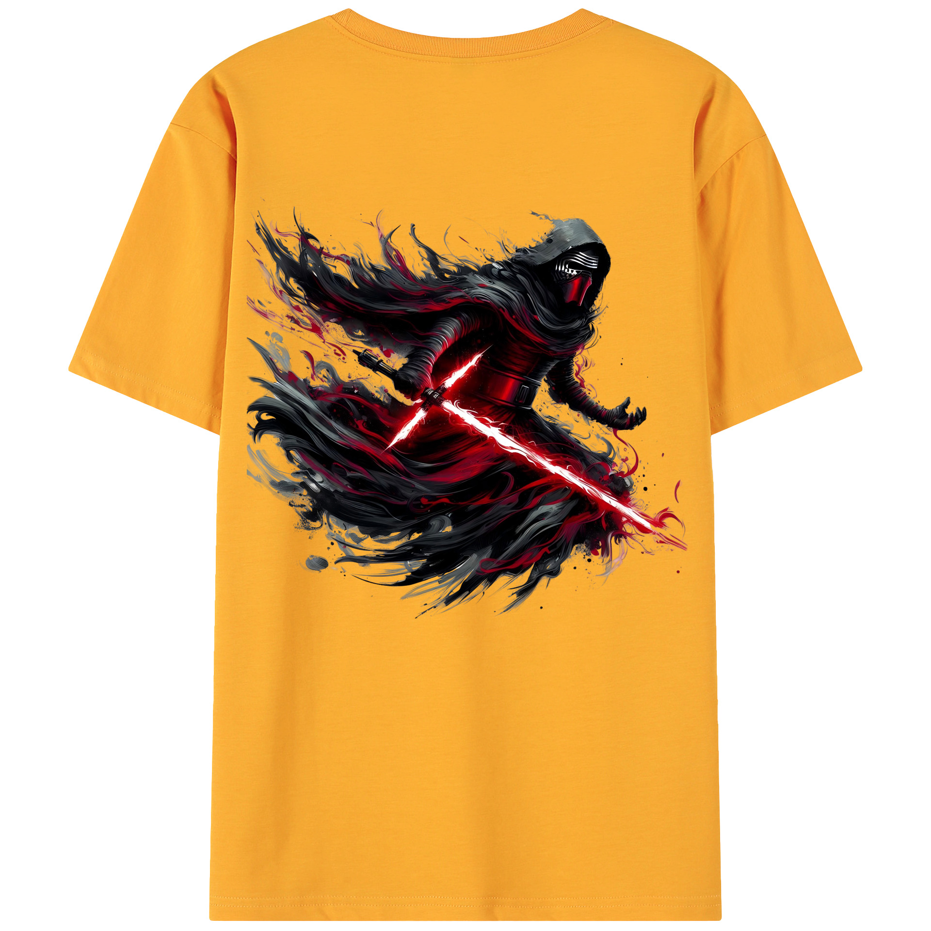 （画像用） スター・ウォーズ Star Wars 綿100％ メンズ半袖Tシャツ（バックプリント） 通気性