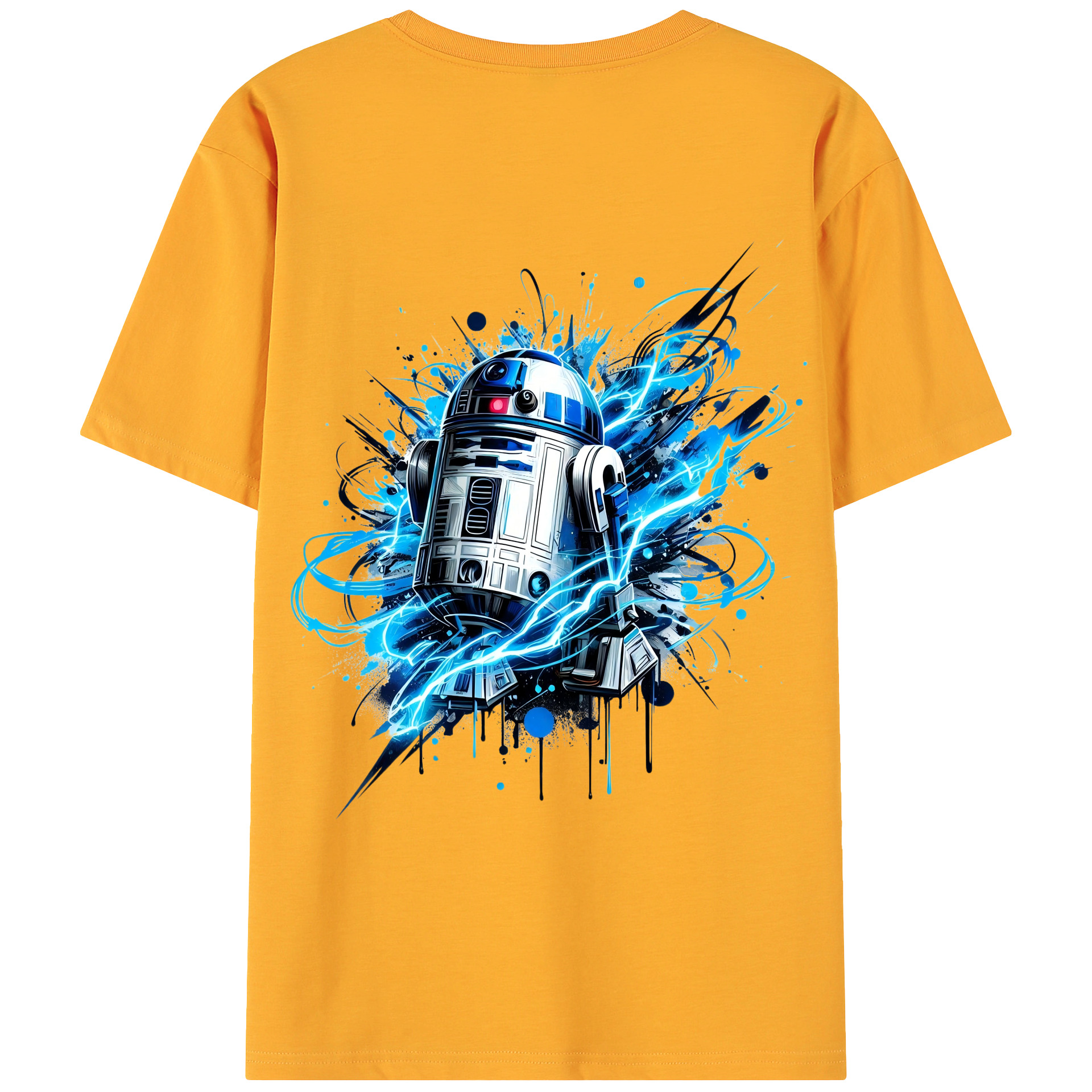 （画像用） スター・ウォーズ Star Wars 綿100％ メンズ半袖Tシャツ（バックプリント） 通気性