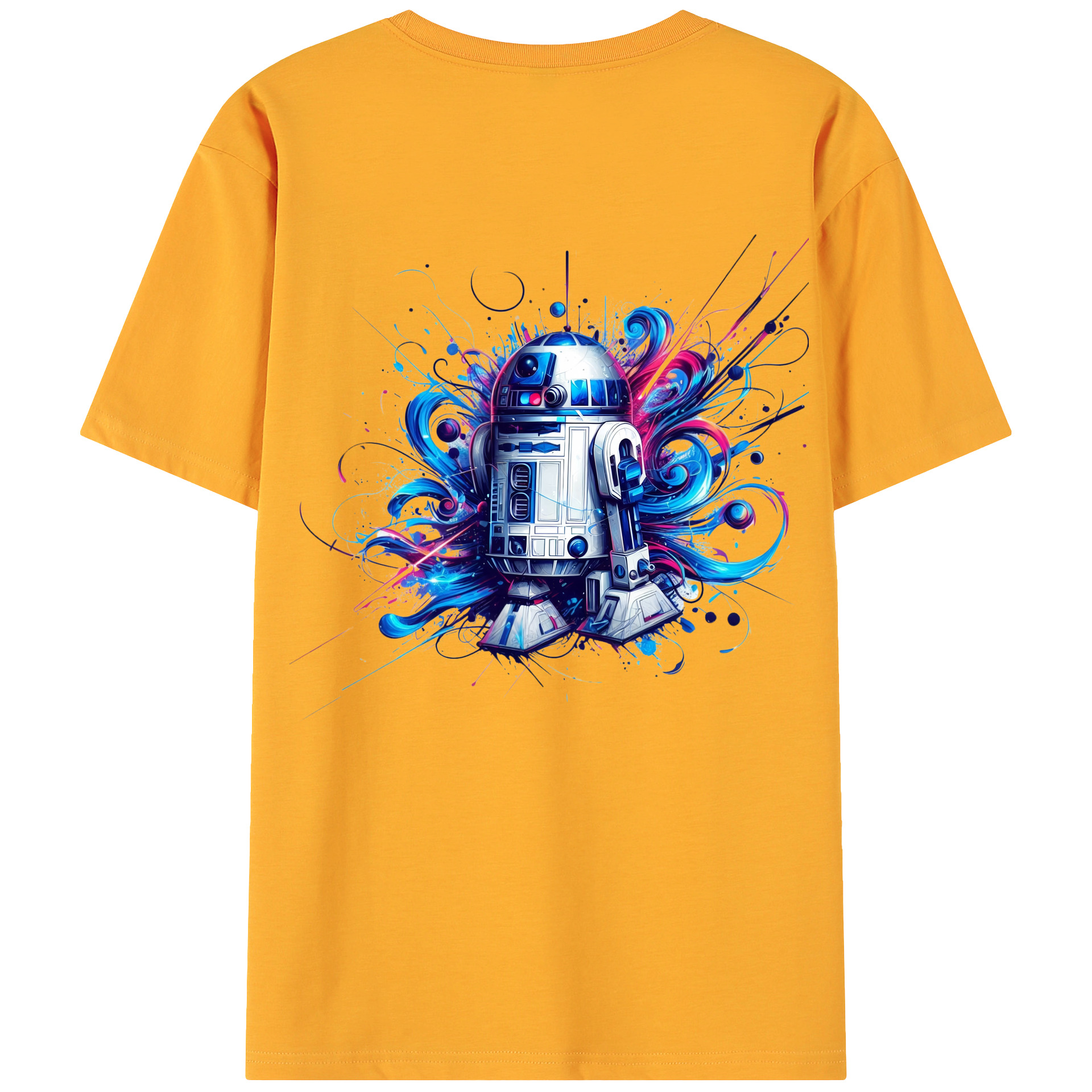（画像用） スター・ウォーズ Star Wars 綿100％ メンズ半袖Tシャツ（バックプリント） 通気性