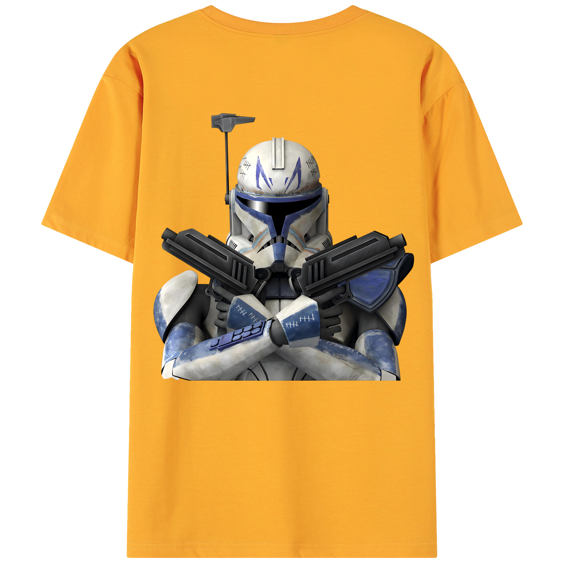 （画像用） スター・ウォーズ Star Wars 綿100％ メンズ半袖Tシャツ（バックプリント） 通気性