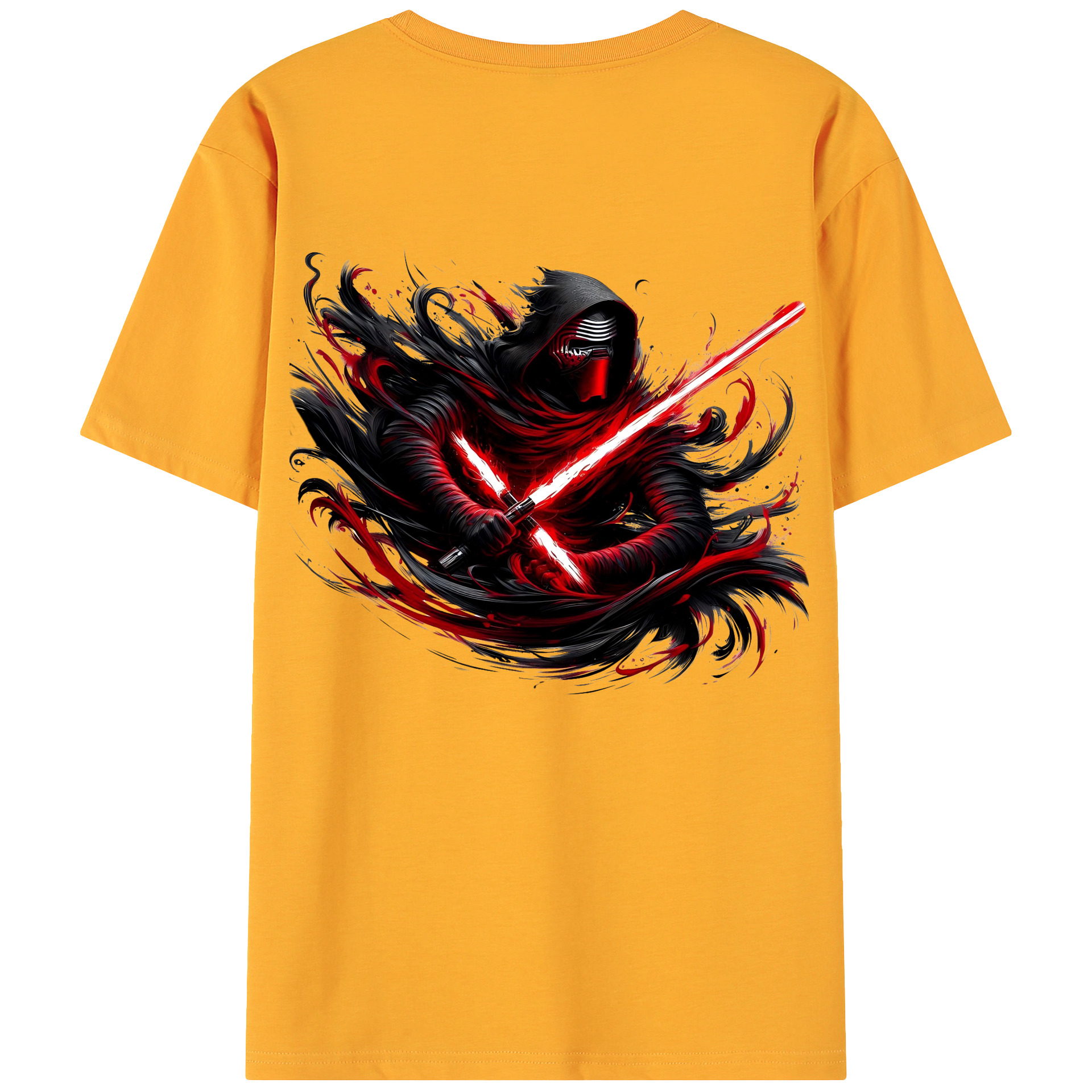 （画像用） スター・ウォーズ Star Wars 綿100％ メンズ半袖Tシャツ（バックプリント） 通気性