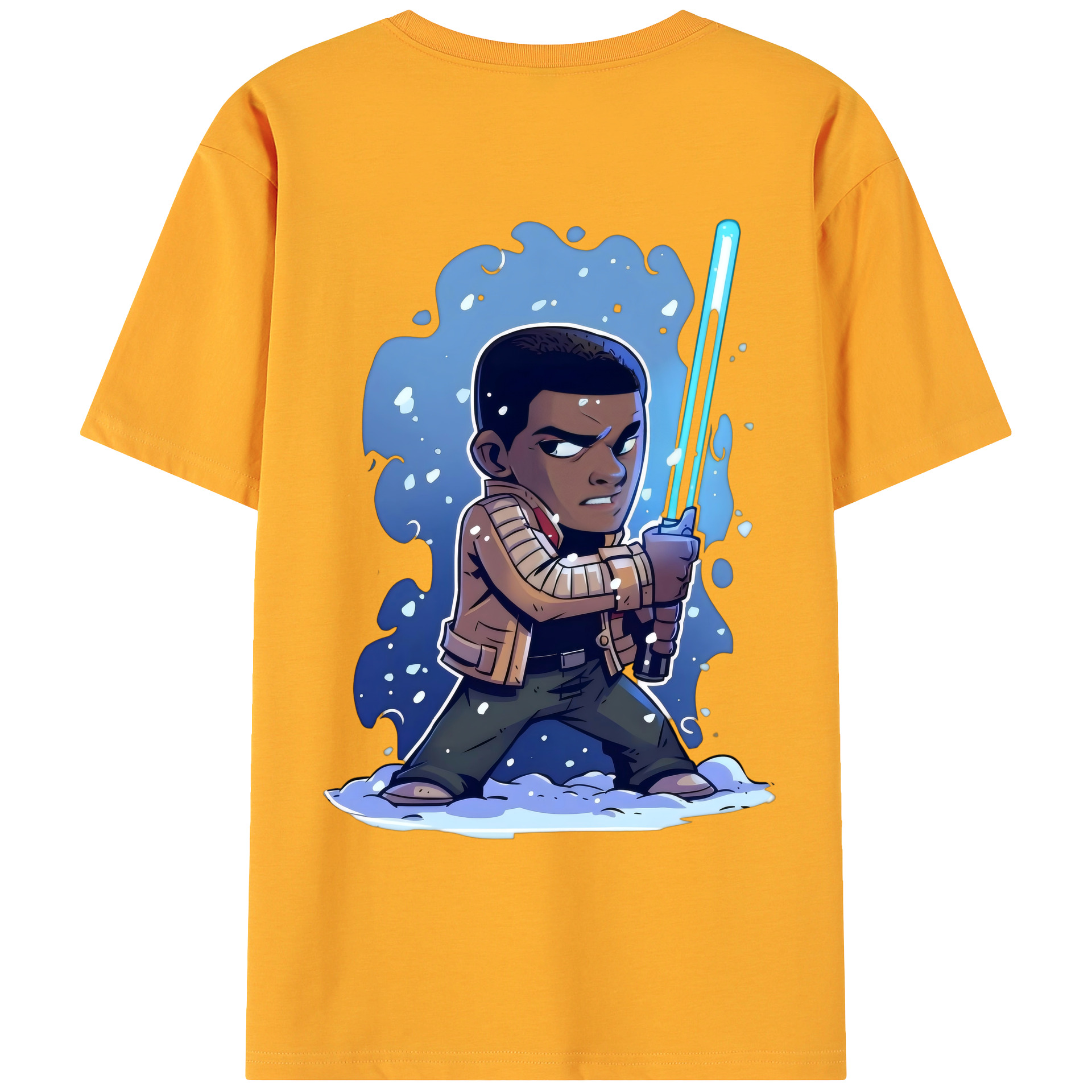 （画像用） スター・ウォーズ Star Wars 綿100％ メンズ半袖Tシャツ（バックプリント） 通気性