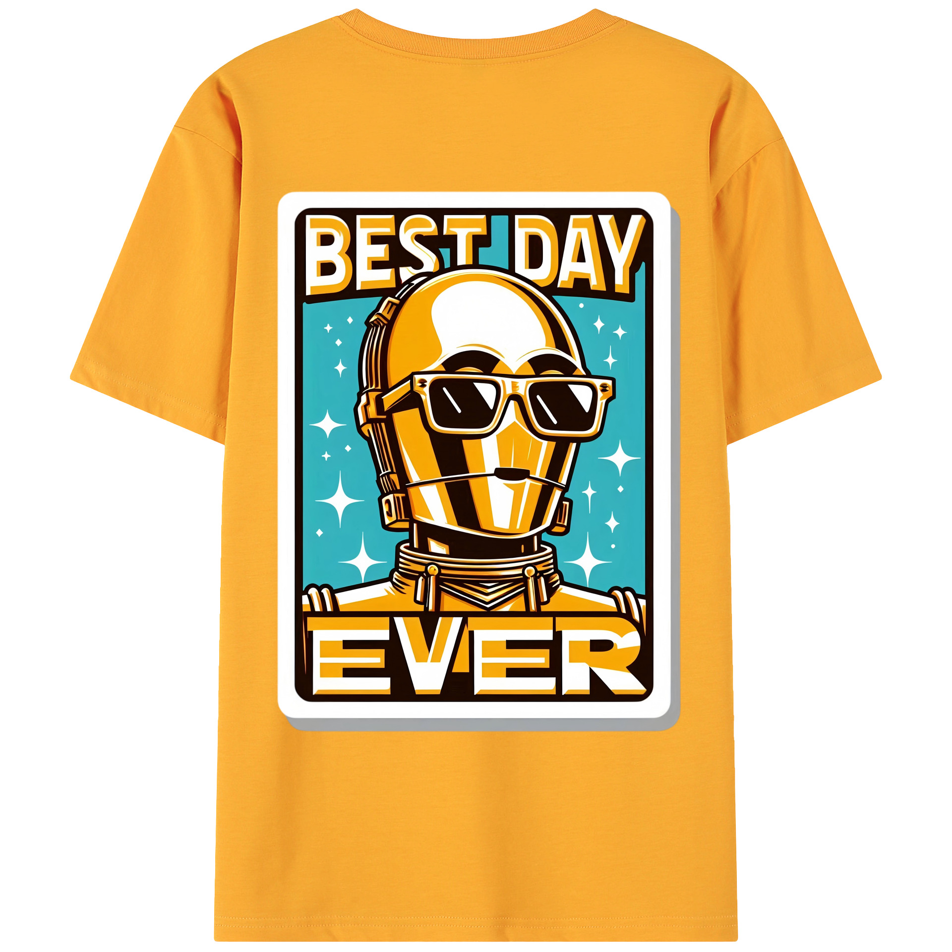 （画像用） スター・ウォーズ Star Wars 綿100％ メンズ半袖Tシャツ（バックプリント） 通気性