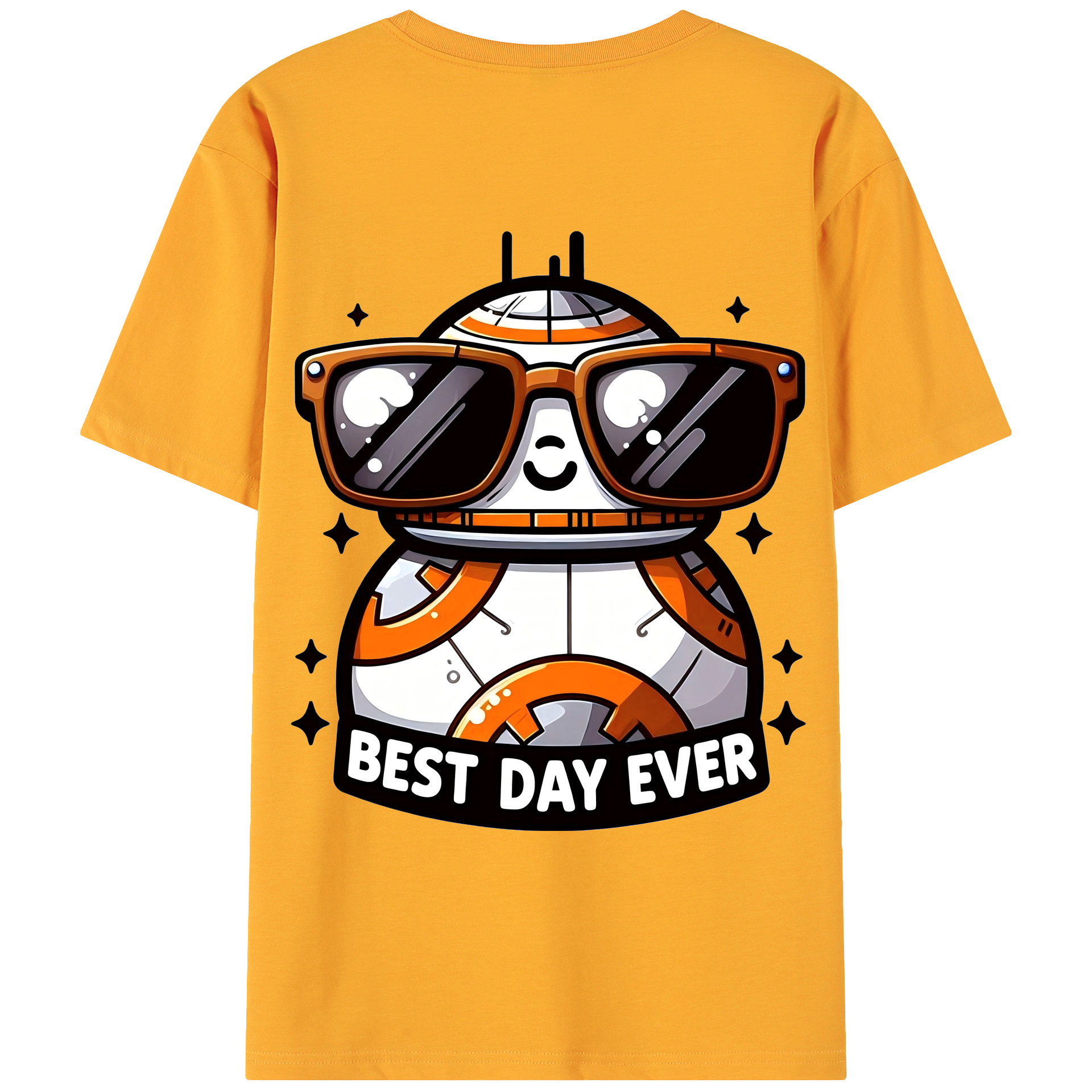 （画像用） スター・ウォーズ Star Wars 綿100％ メンズ半袖Tシャツ（バックプリント） 通気性