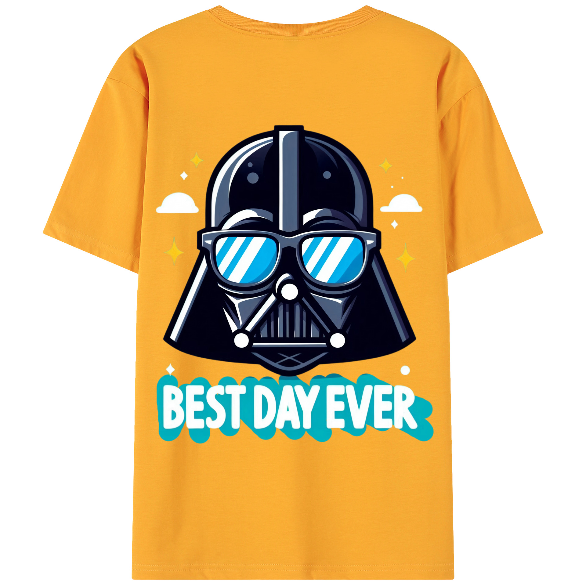 （画像用） スター・ウォーズ Star Wars 綿100％ メンズ半袖Tシャツ（バックプリント） 通気性