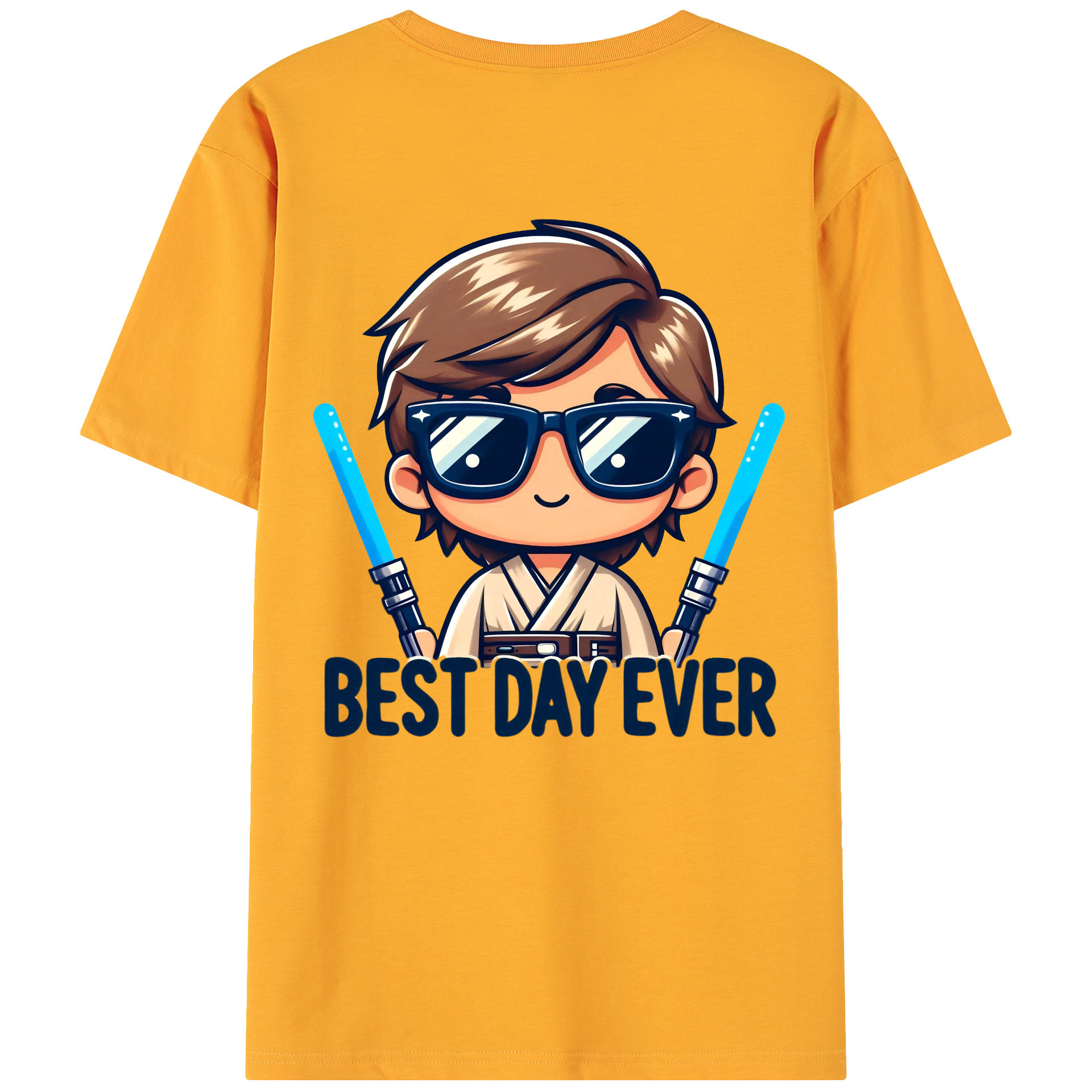 （画像用） スター・ウォーズ Star Wars 綿100％ メンズ半袖Tシャツ（バックプリント） 通気性