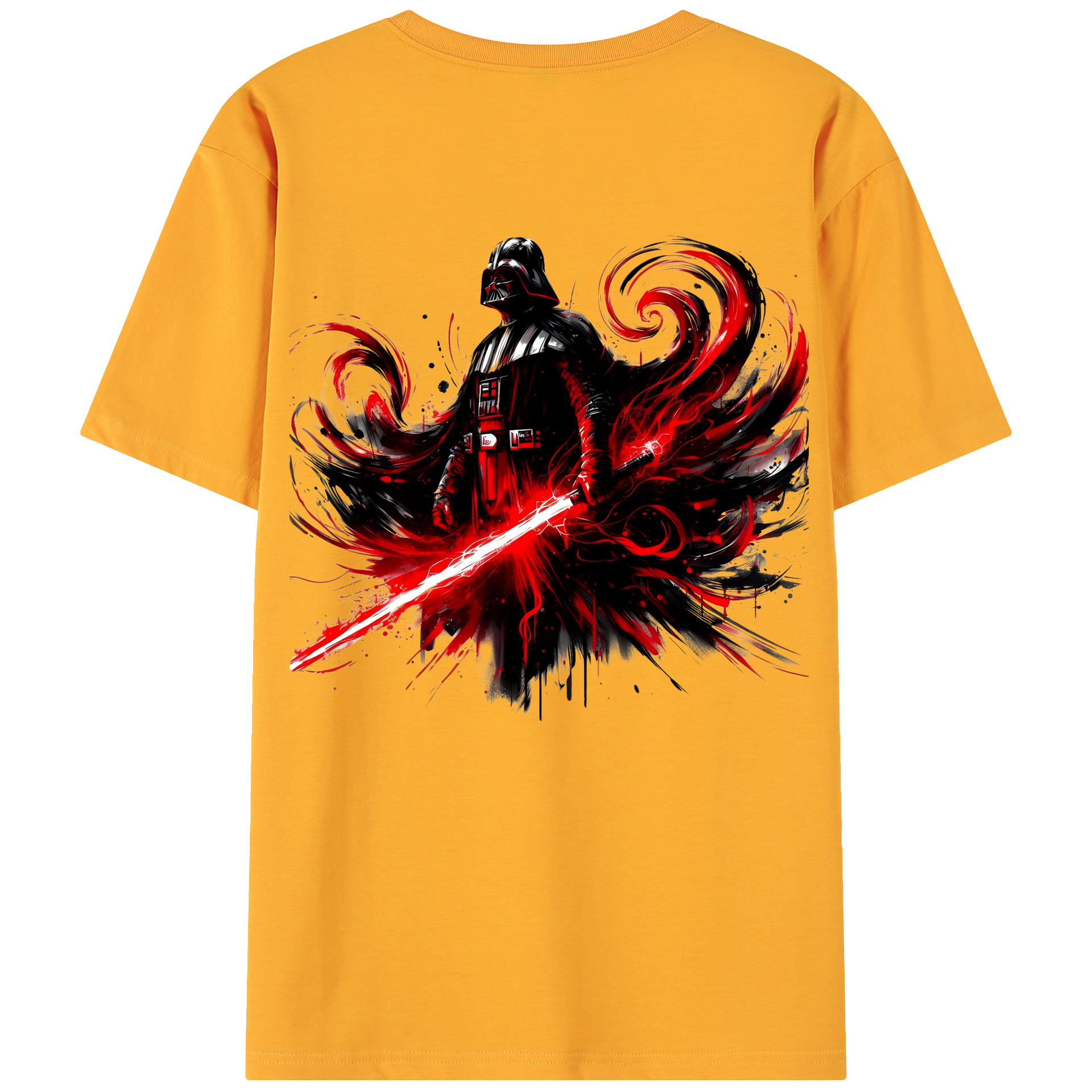 （画像用） スター・ウォーズ Star Wars 綿100％ メンズ半袖Tシャツ（バックプリント） 通気性