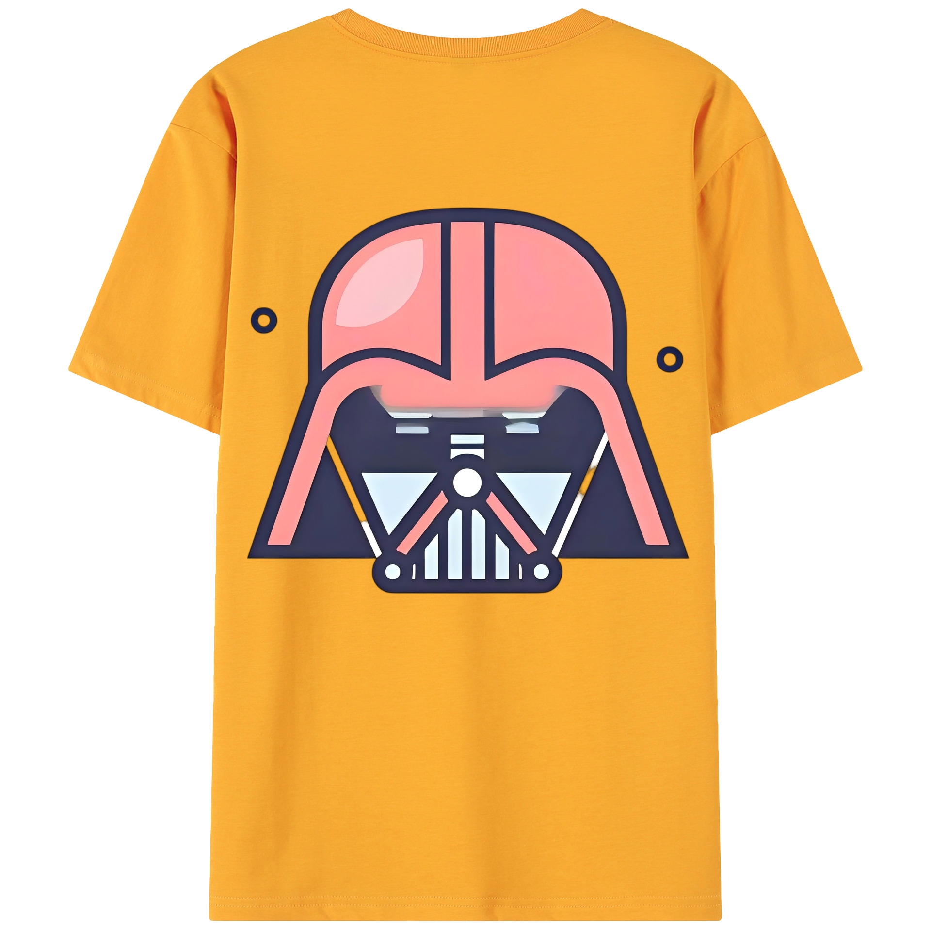 （画像用） スター・ウォーズ Star Wars 綿100％ メンズ半袖Tシャツ（バックプリント） 通気性