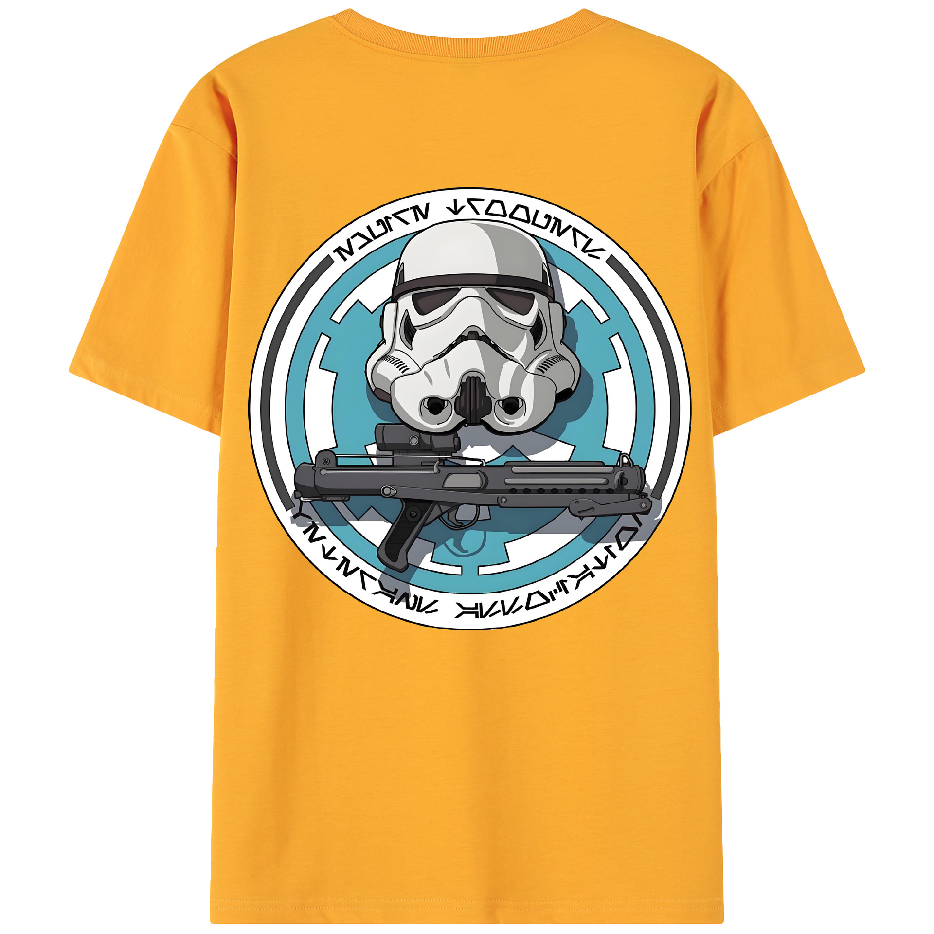 （画像用） スター・ウォーズ Star Wars 綿100％ メンズ半袖Tシャツ（バックプリント） 通気性