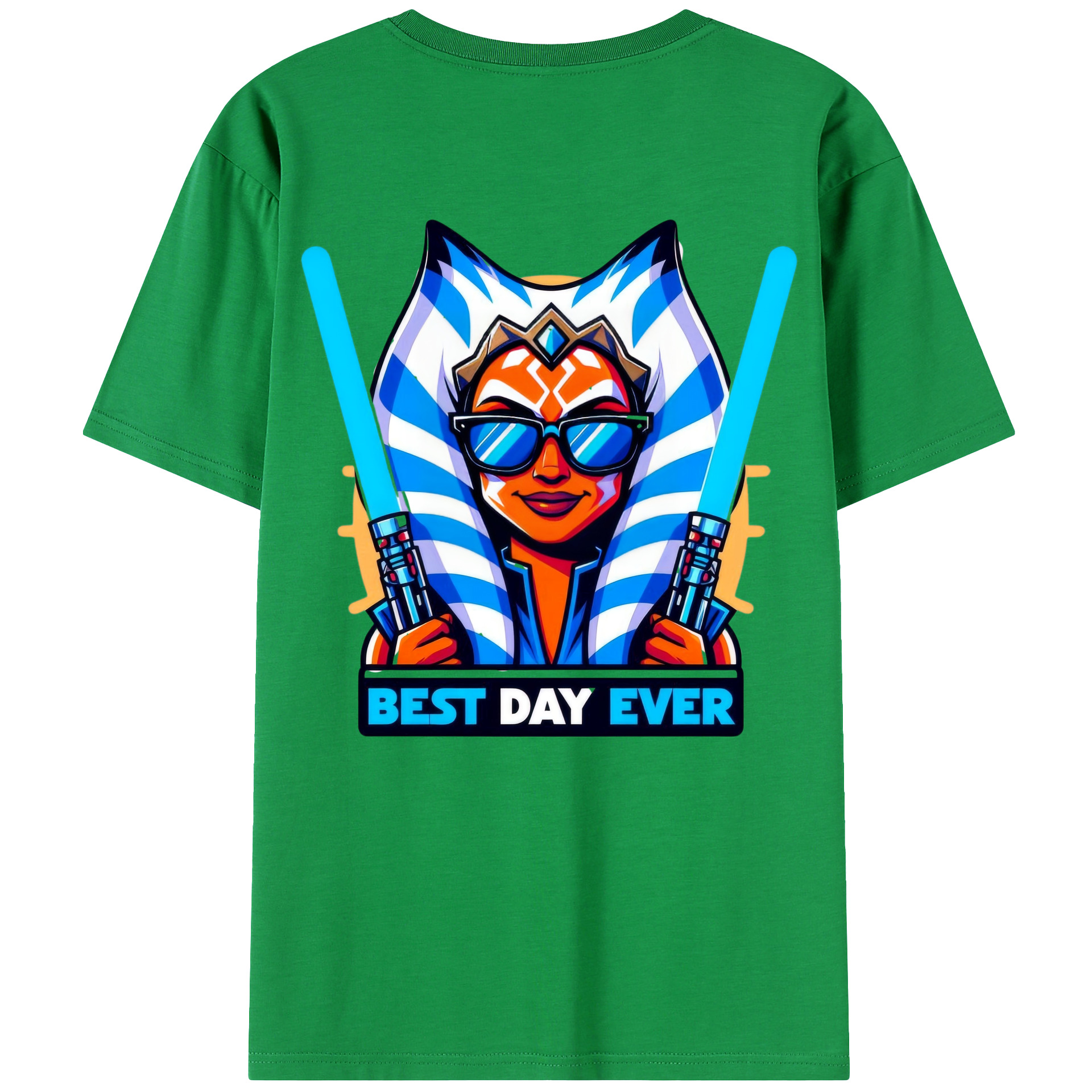 （画像用） スター・ウォーズ Star Wars 綿100％ メンズ半袖Tシャツ（バックプリント） 通気性