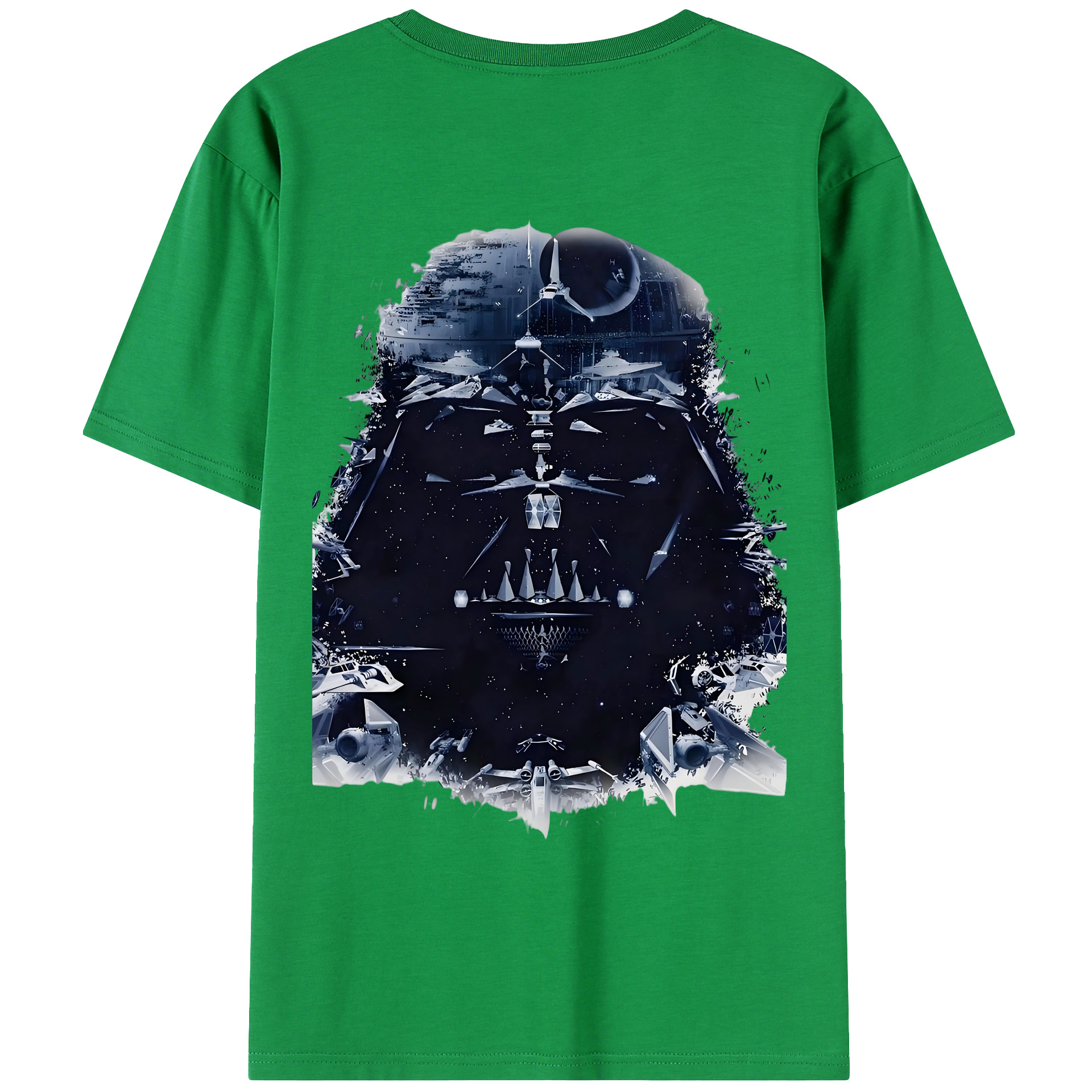 （画像用） スター・ウォーズ Star Wars 綿100％ メンズ半袖Tシャツ（バックプリント） 通気性