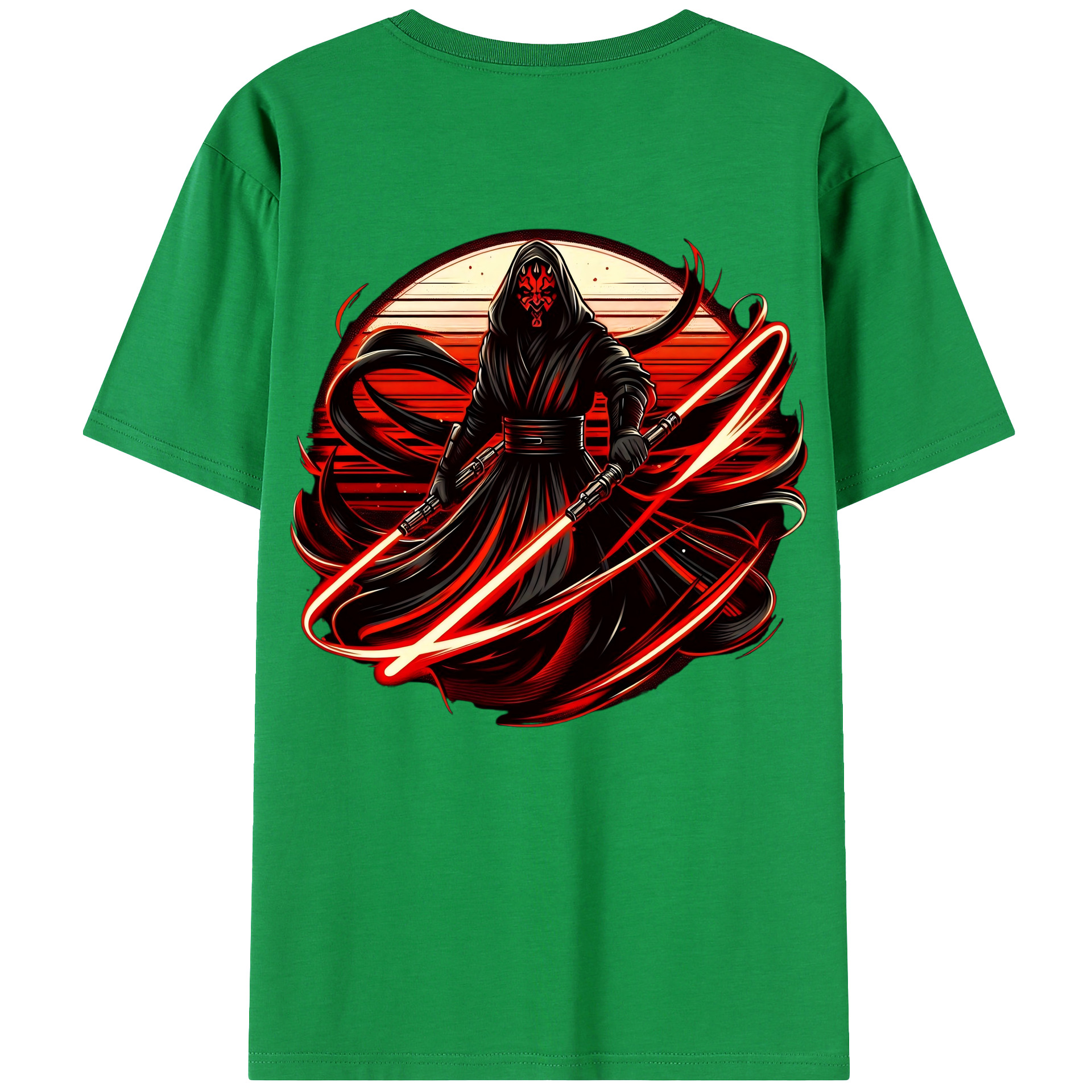（画像用） スター・ウォーズ Star Wars 綿100％ メンズ半袖Tシャツ（バックプリント） 通気性