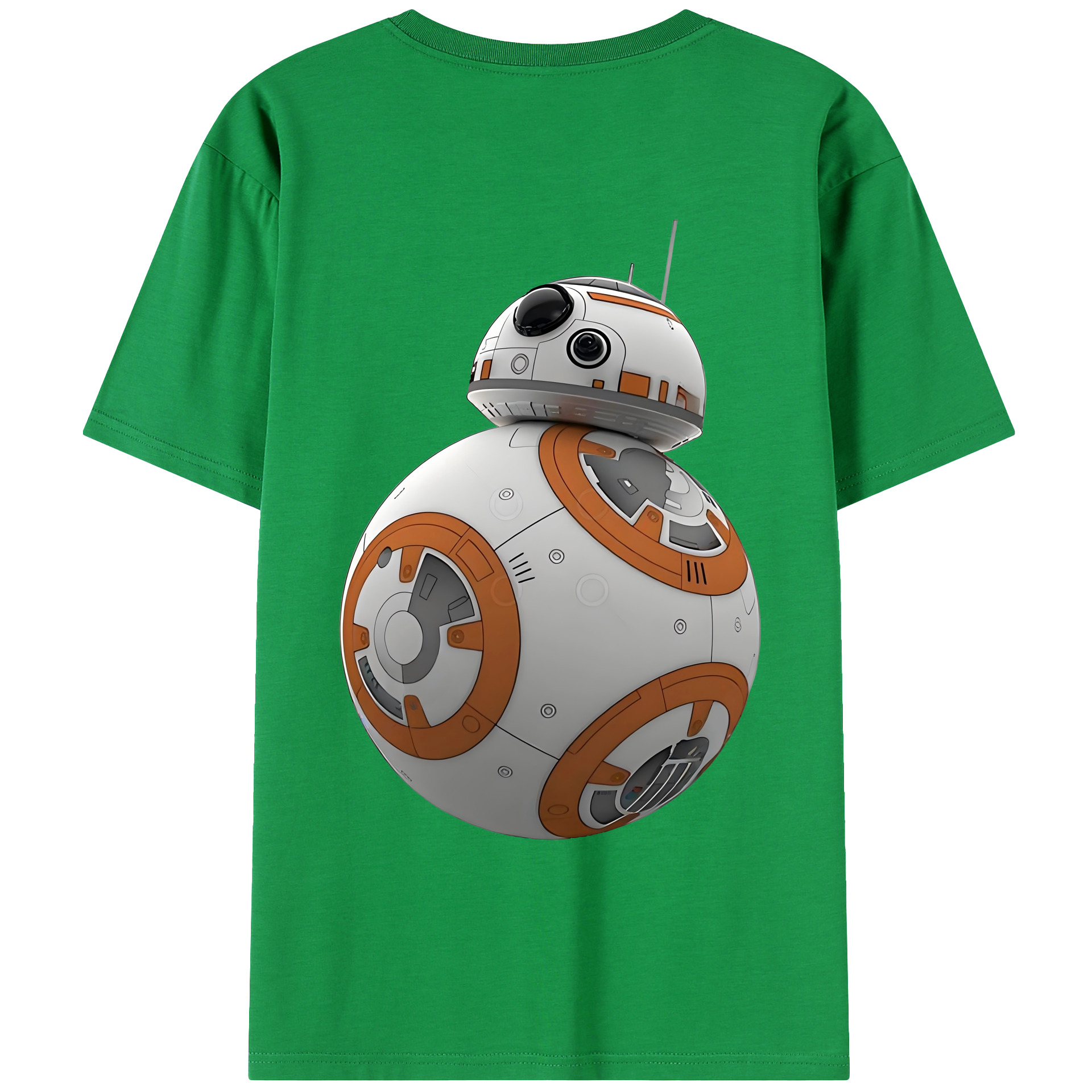 （画像用） スター・ウォーズ Star Wars 綿100％ メンズ半袖Tシャツ（バックプリント） 通気性