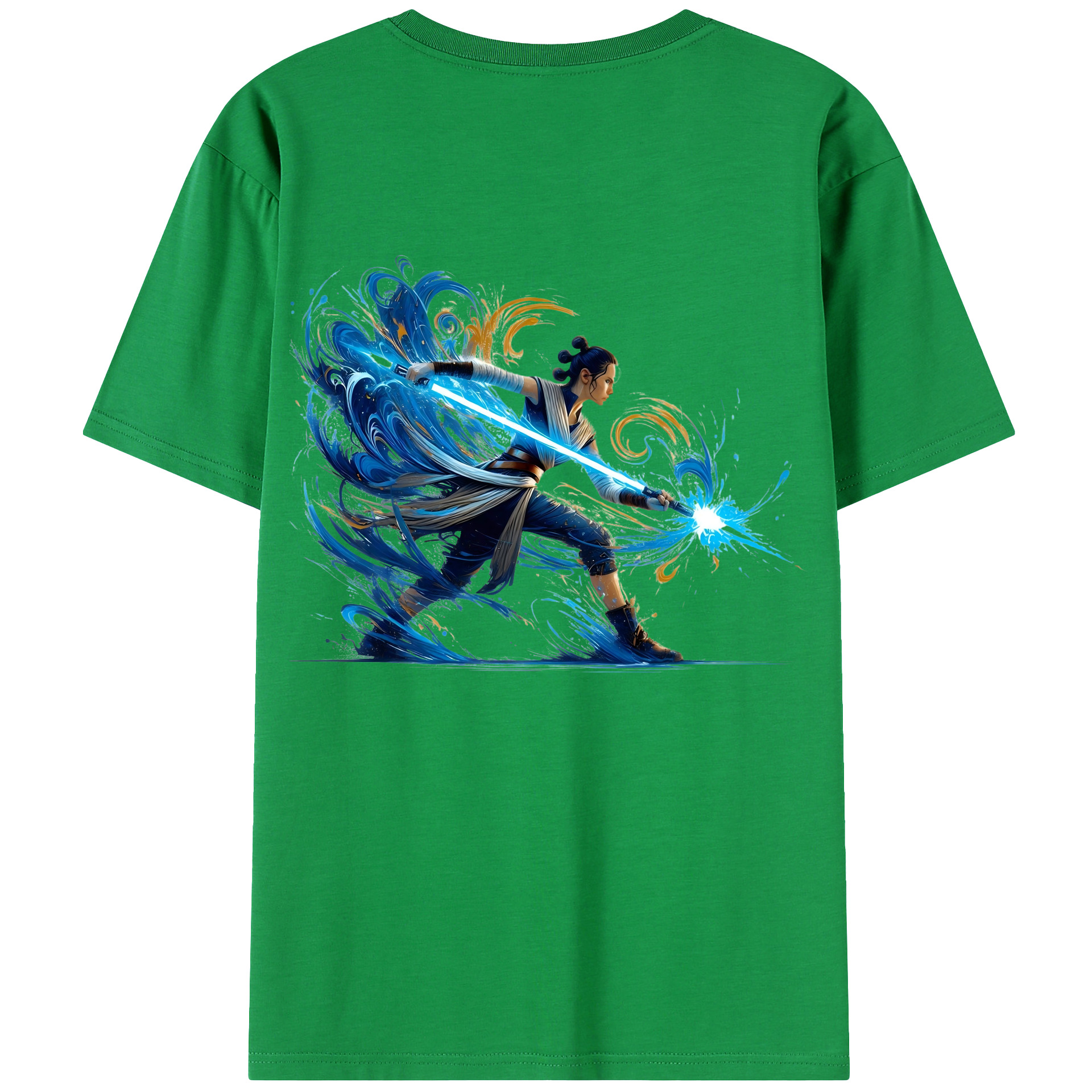 （画像用） スター・ウォーズ Star Wars 綿100％ メンズ半袖Tシャツ（バックプリント） 通気性
