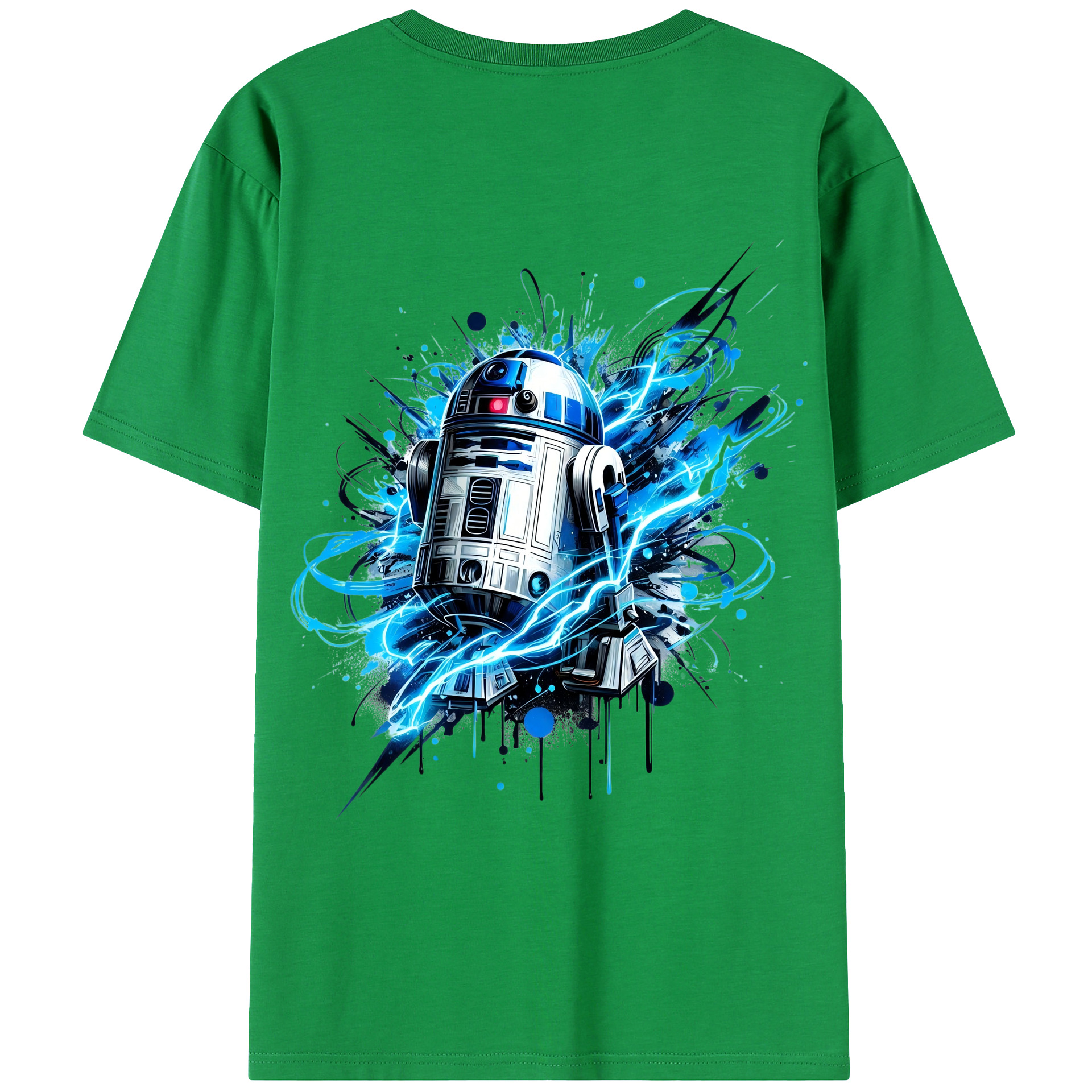（画像用） スター・ウォーズ Star Wars 綿100％ メンズ半袖Tシャツ（バックプリント） 通気性