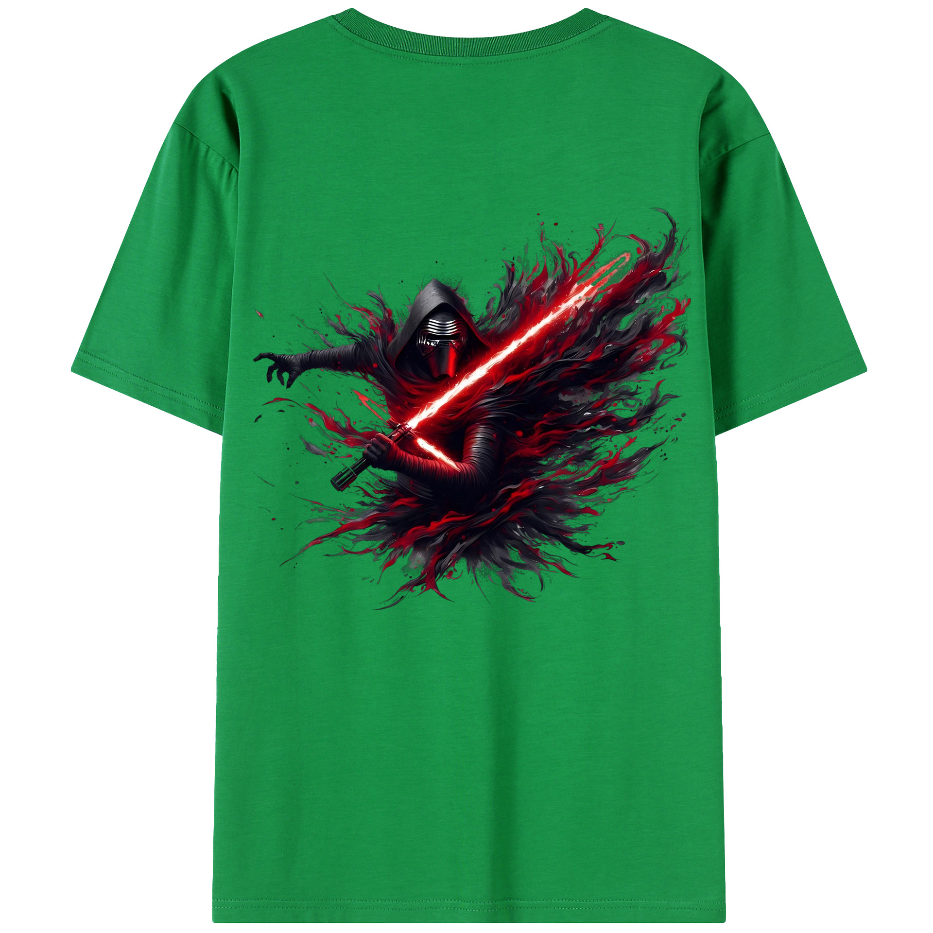 （画像用） スター・ウォーズ Star Wars 綿100％ メンズ半袖Tシャツ（バックプリント） 通気性