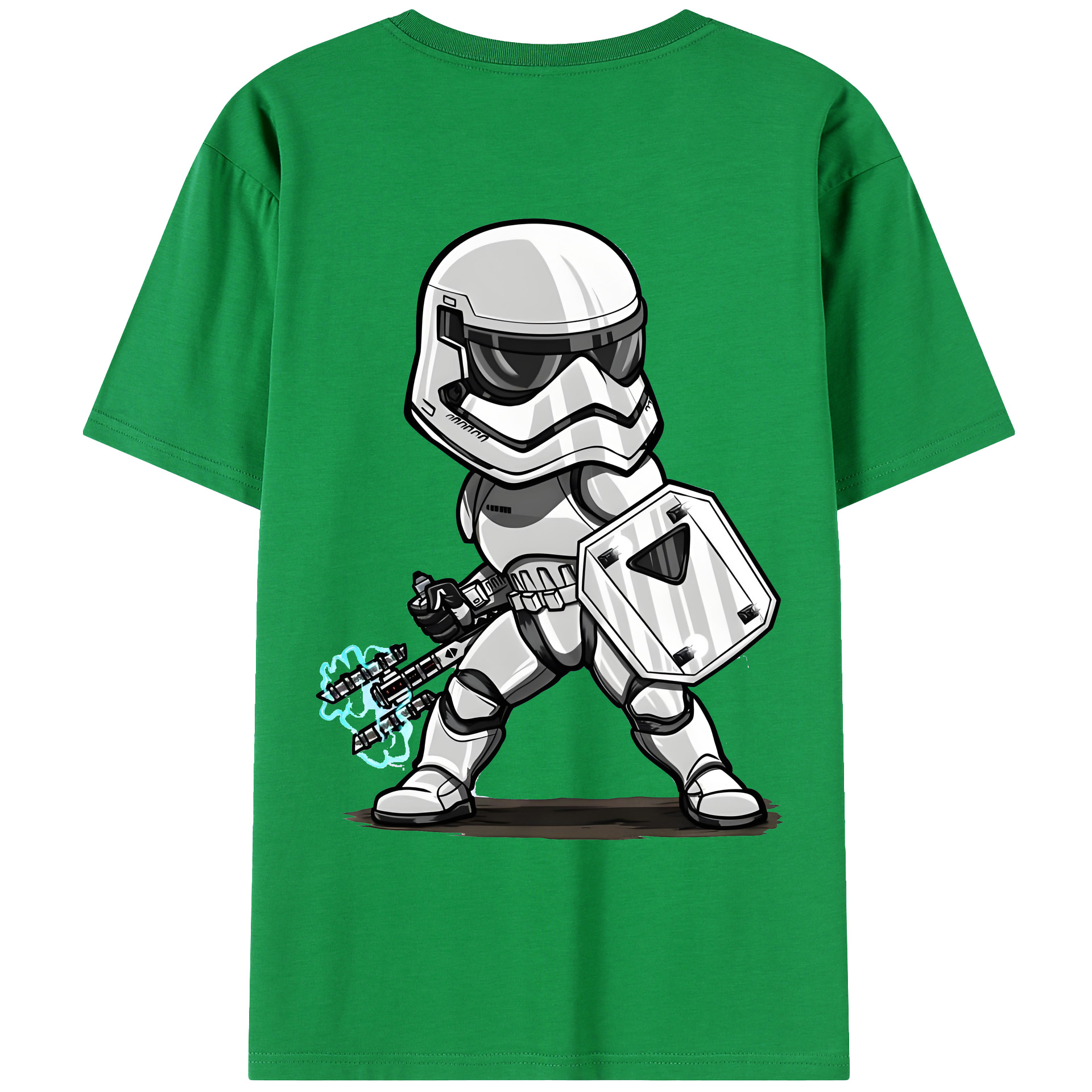 （画像用） スター・ウォーズ Star Wars 綿100％ メンズ半袖Tシャツ（バックプリント） 通気性