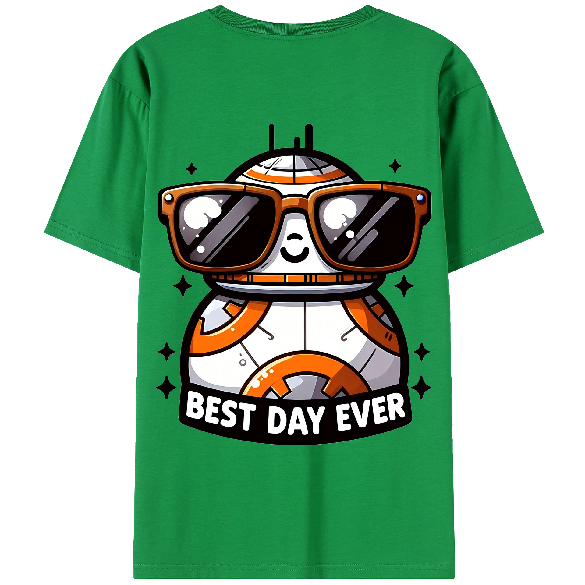 （画像用） スター・ウォーズ Star Wars 綿100％ メンズ半袖Tシャツ（バックプリント） 通気性