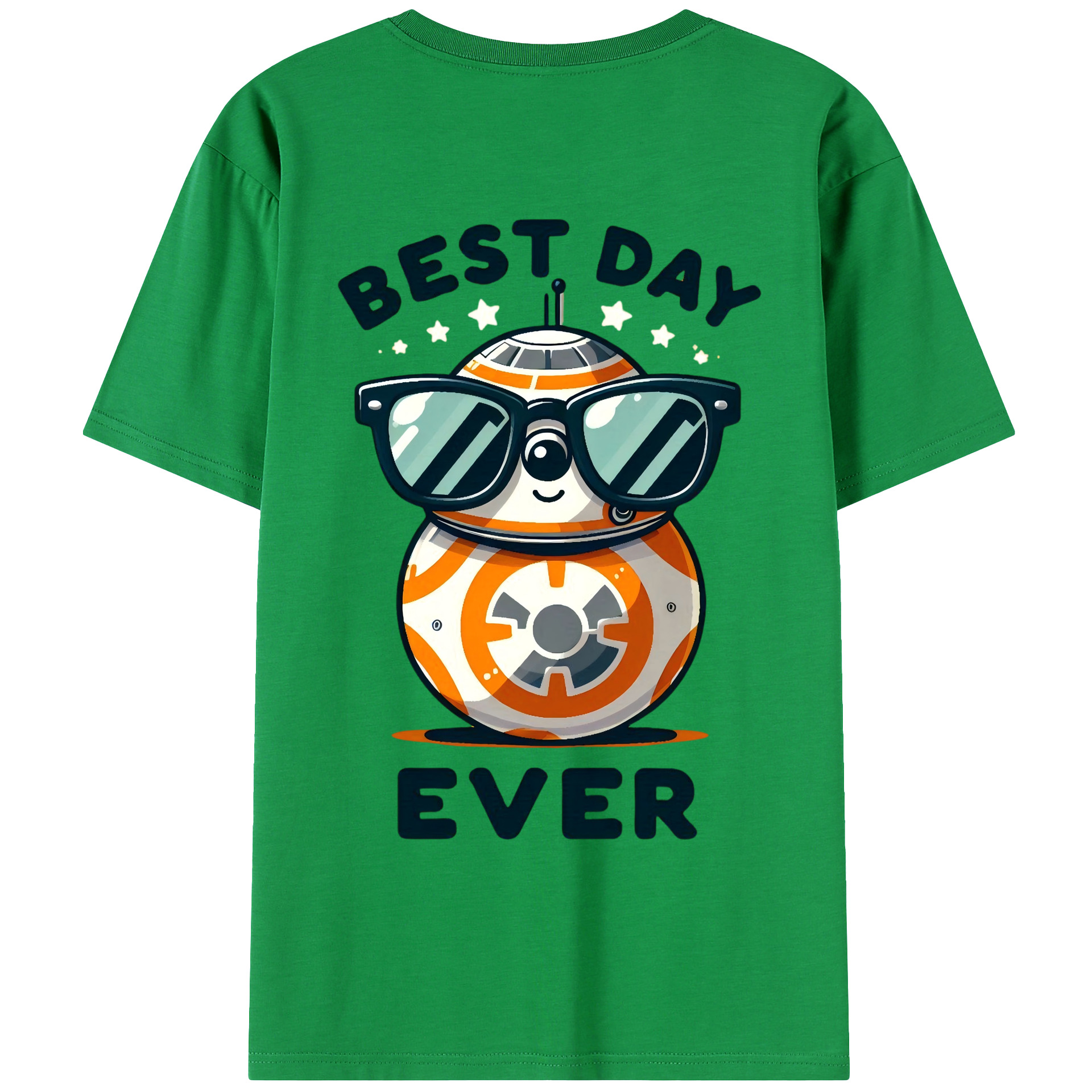 （画像用） スター・ウォーズ Star Wars 綿100％ メンズ半袖Tシャツ（バックプリント） 通気性
