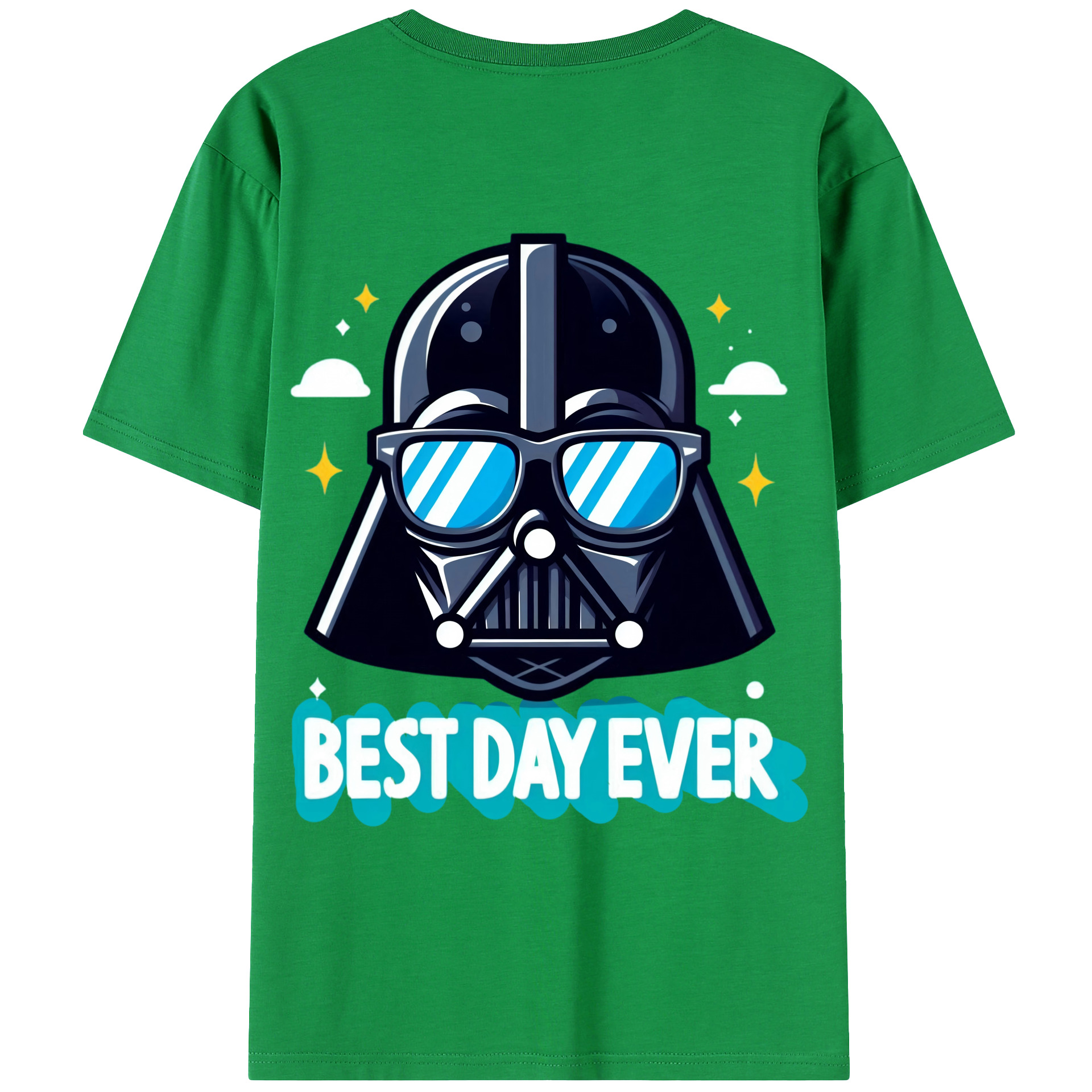 （画像用） スター・ウォーズ Star Wars 綿100％ メンズ半袖Tシャツ（バックプリント） 通気性