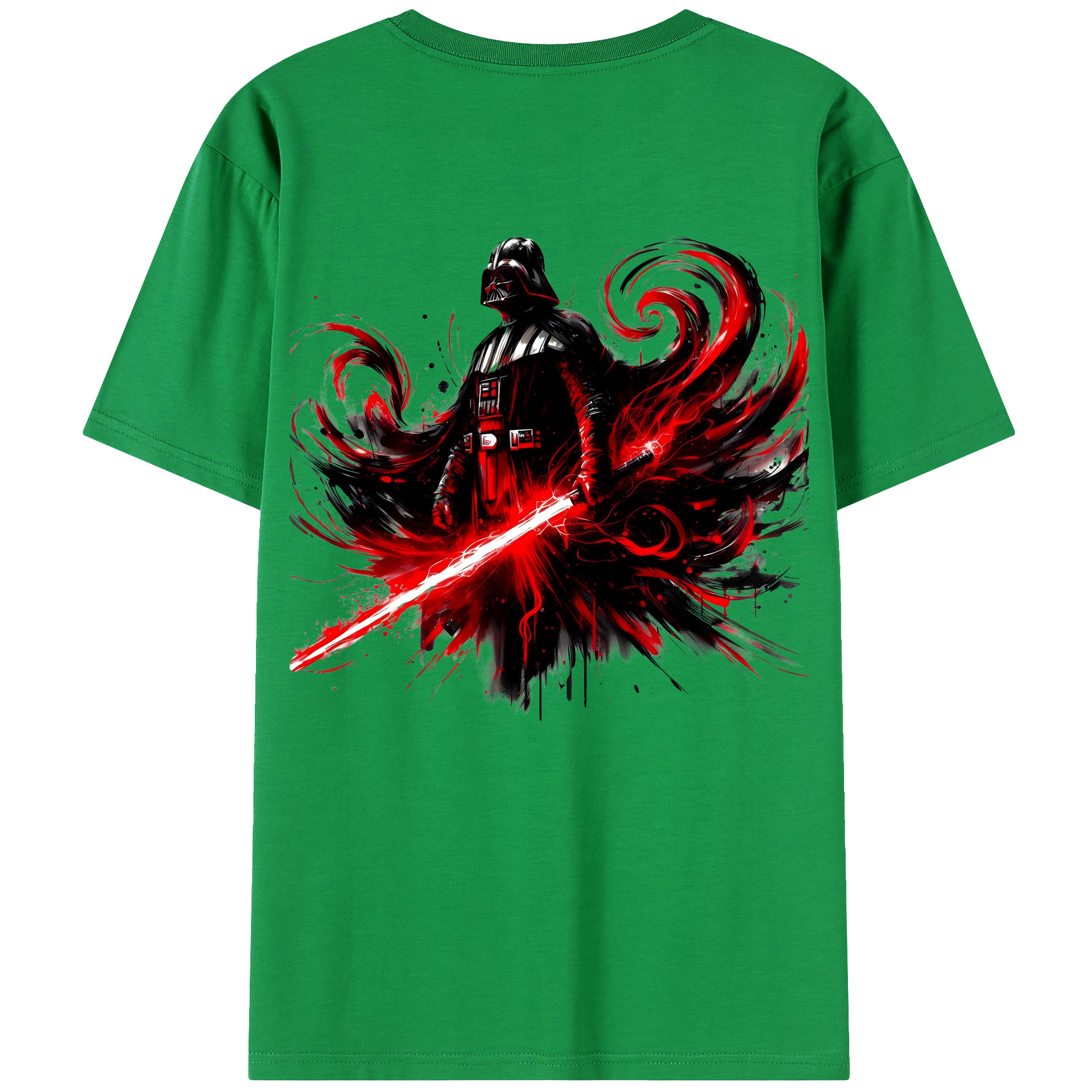 （画像用） スター・ウォーズ Star Wars 綿100％ メンズ半袖Tシャツ（バックプリント） 通気性