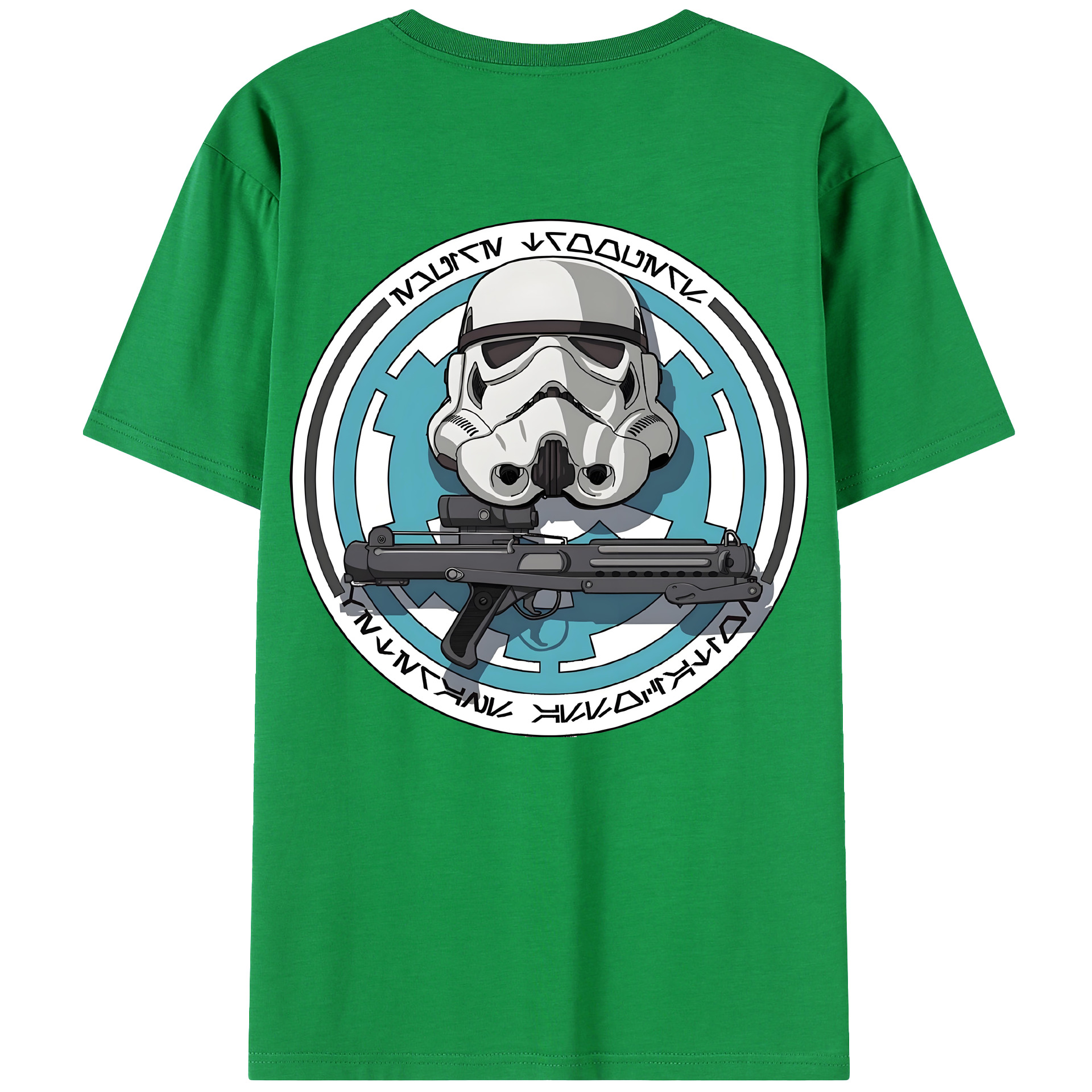 （画像用） スター・ウォーズ Star Wars 綿100％ メンズ半袖Tシャツ（バックプリント） 通気性