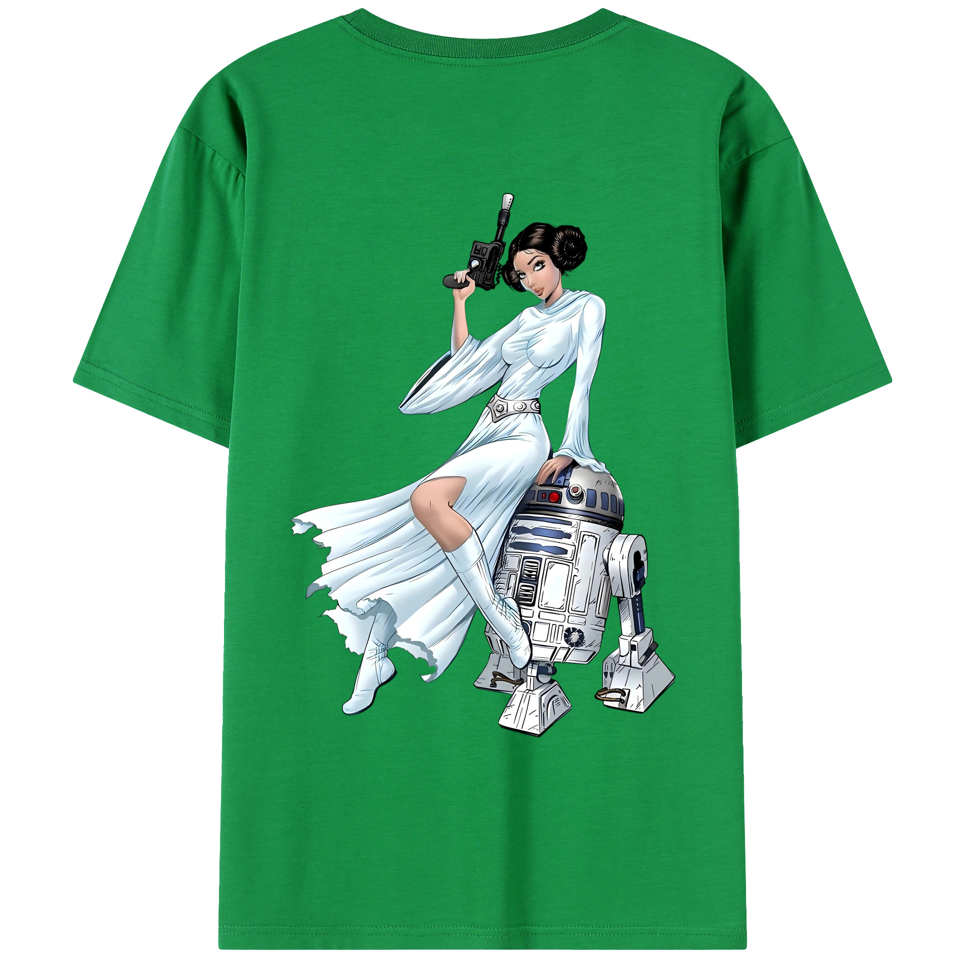 （画像用） スター・ウォーズ Star Wars 綿100％ メンズ半袖Tシャツ（バックプリント） 通気性