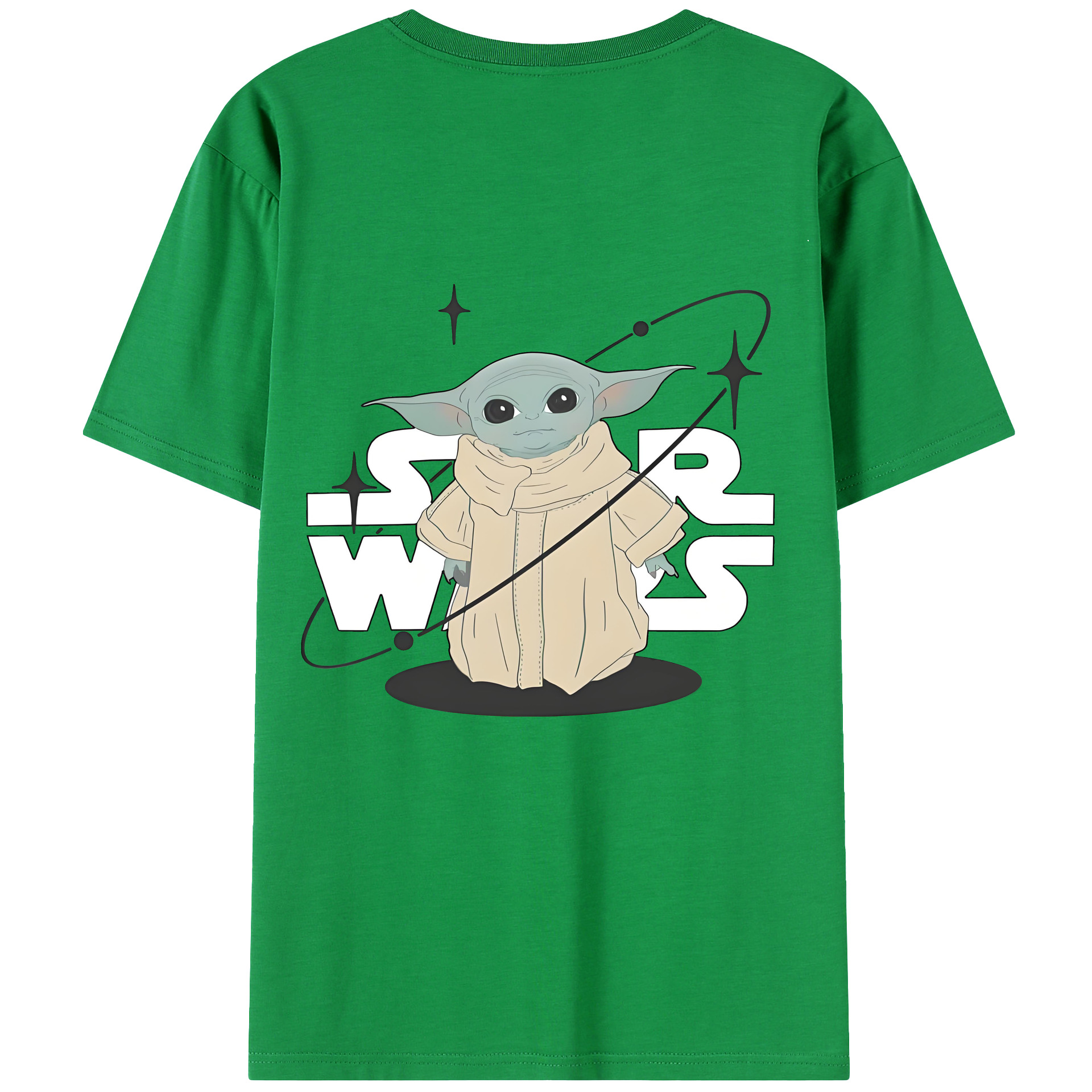 （画像用） スター・ウォーズ Star Wars 綿100％ メンズ半袖Tシャツ（バックプリント） 通気性