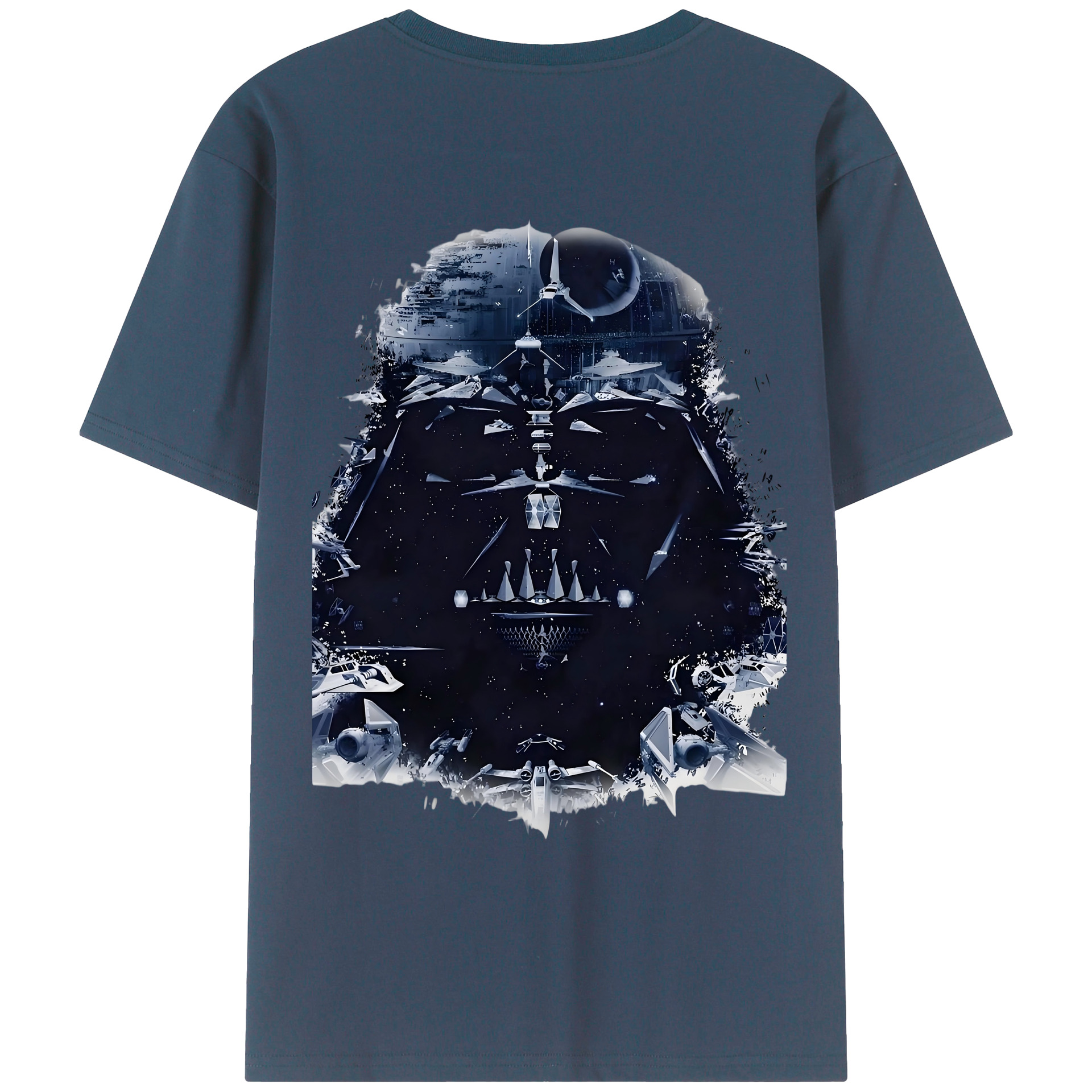 （画像用） スター・ウォーズ Star Wars 綿100％ メンズ半袖Tシャツ（バックプリント） 通気性