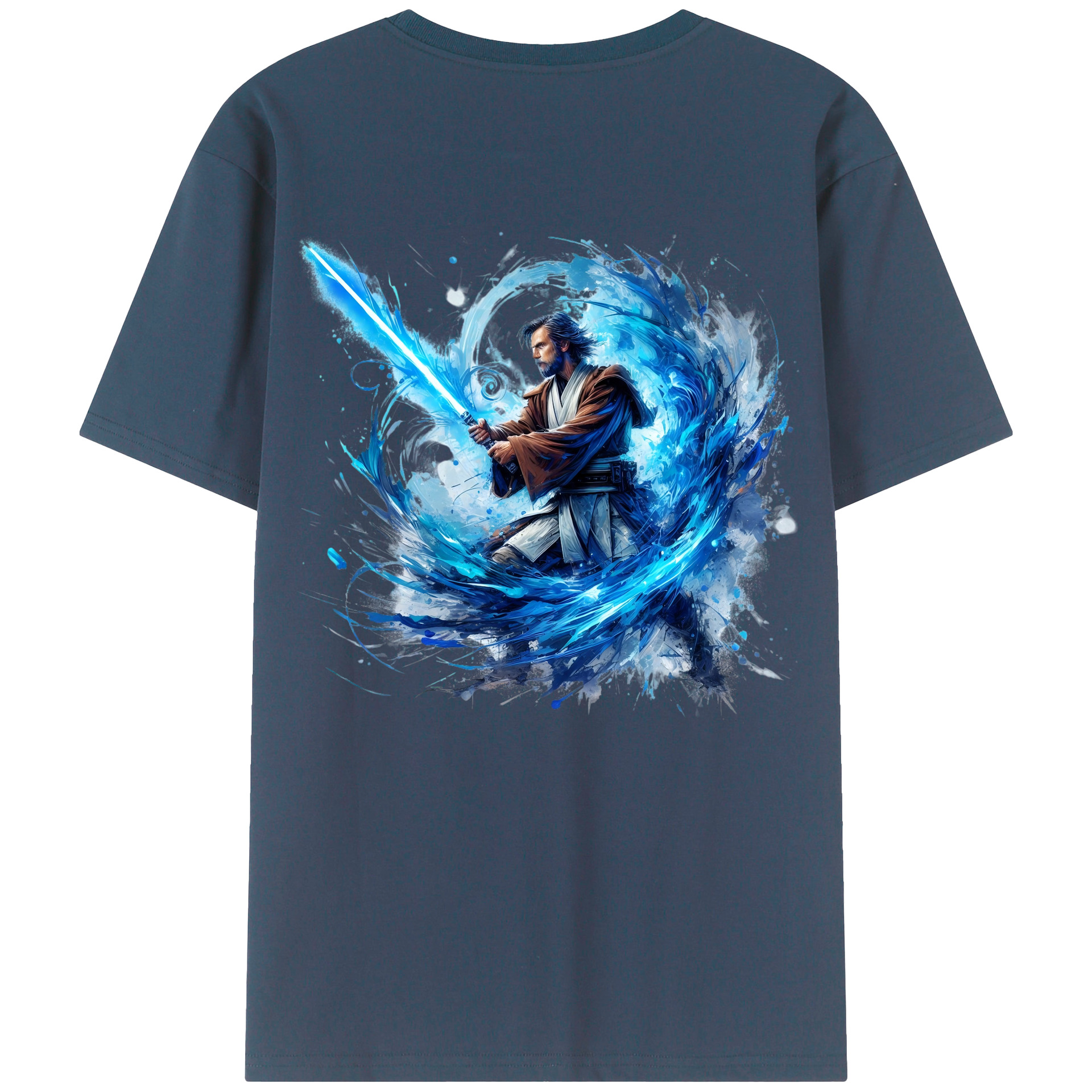 （画像用） スター・ウォーズ Star Wars 綿100％ メンズ半袖Tシャツ（バックプリント） 通気性