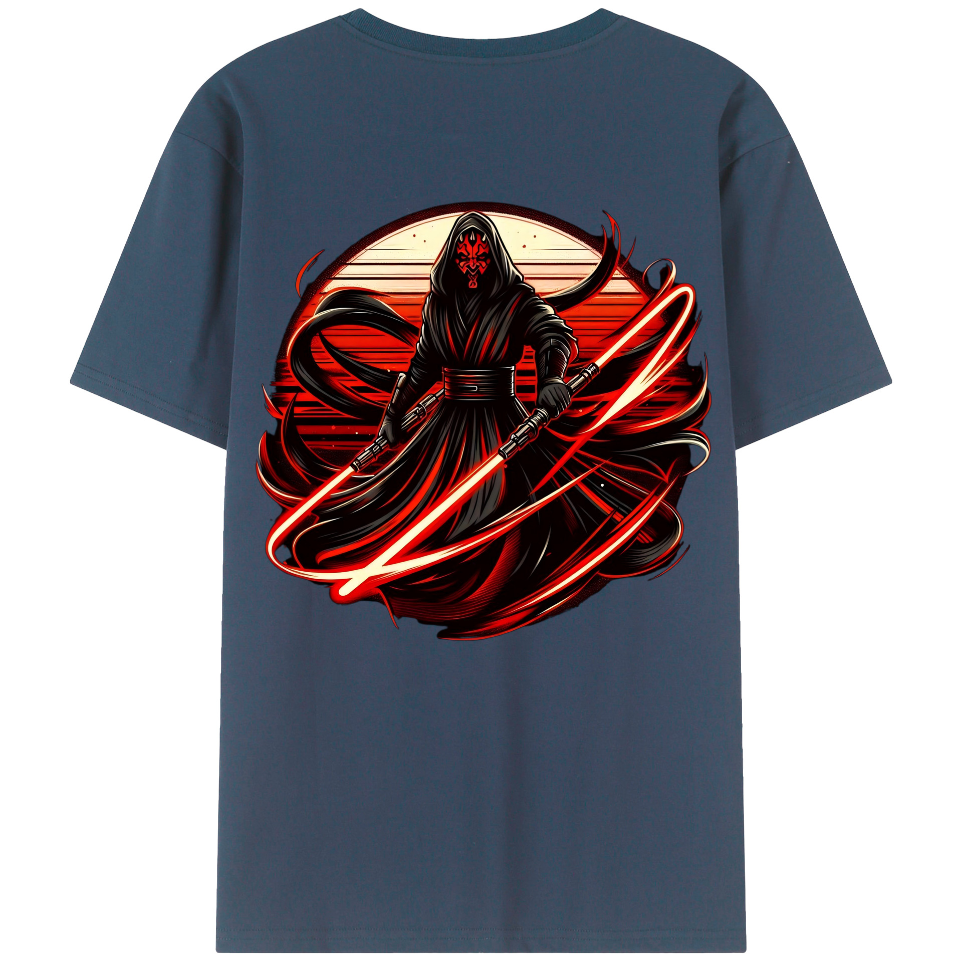 （画像用） スター・ウォーズ Star Wars 綿100％ メンズ半袖Tシャツ（バックプリント） 通気性