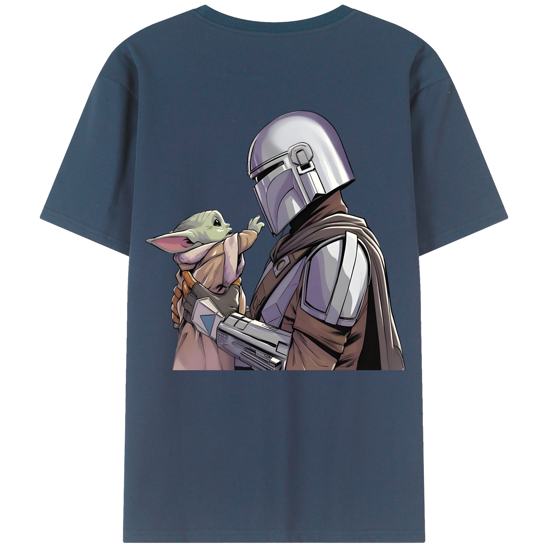 （画像用） スター・ウォーズ Star Wars 綿100％ メンズ半袖Tシャツ（バックプリント） 通気性