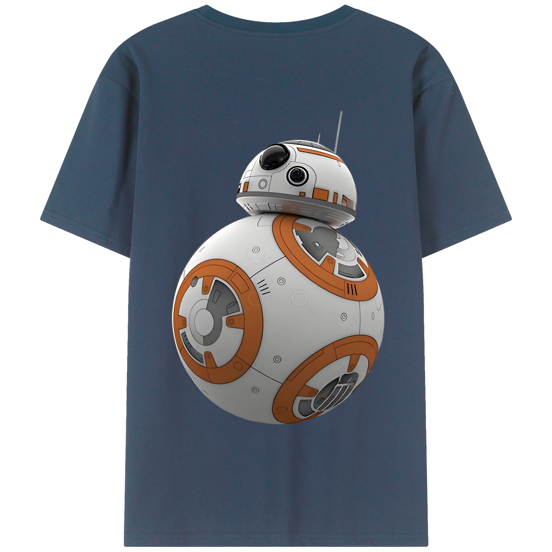 （画像用） スター・ウォーズ Star Wars 綿100％ メンズ半袖Tシャツ（バックプリント） 通気性