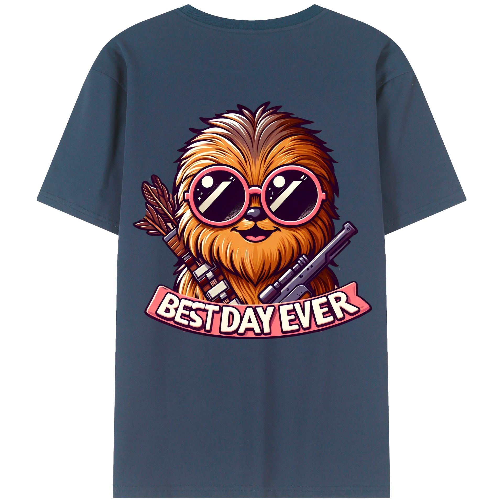 （画像用） スター・ウォーズ Star Wars 綿100％ メンズ半袖Tシャツ（バックプリント） 通気性